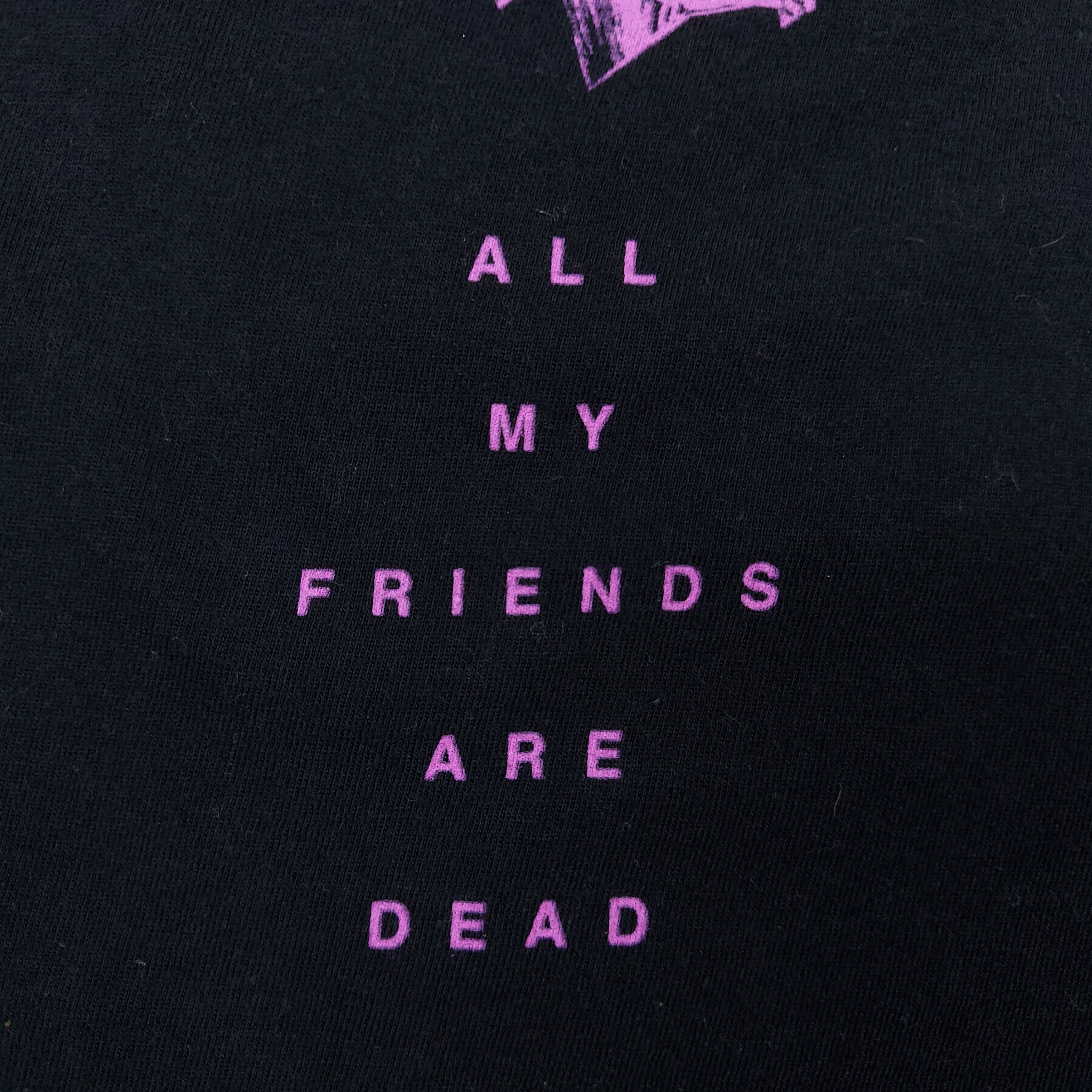Rap Tees Lil Uzi Vert All My Friends are Dead Hip hop Rap Tee Size US XL / EU 56 / 4 - 6 Thumbnail