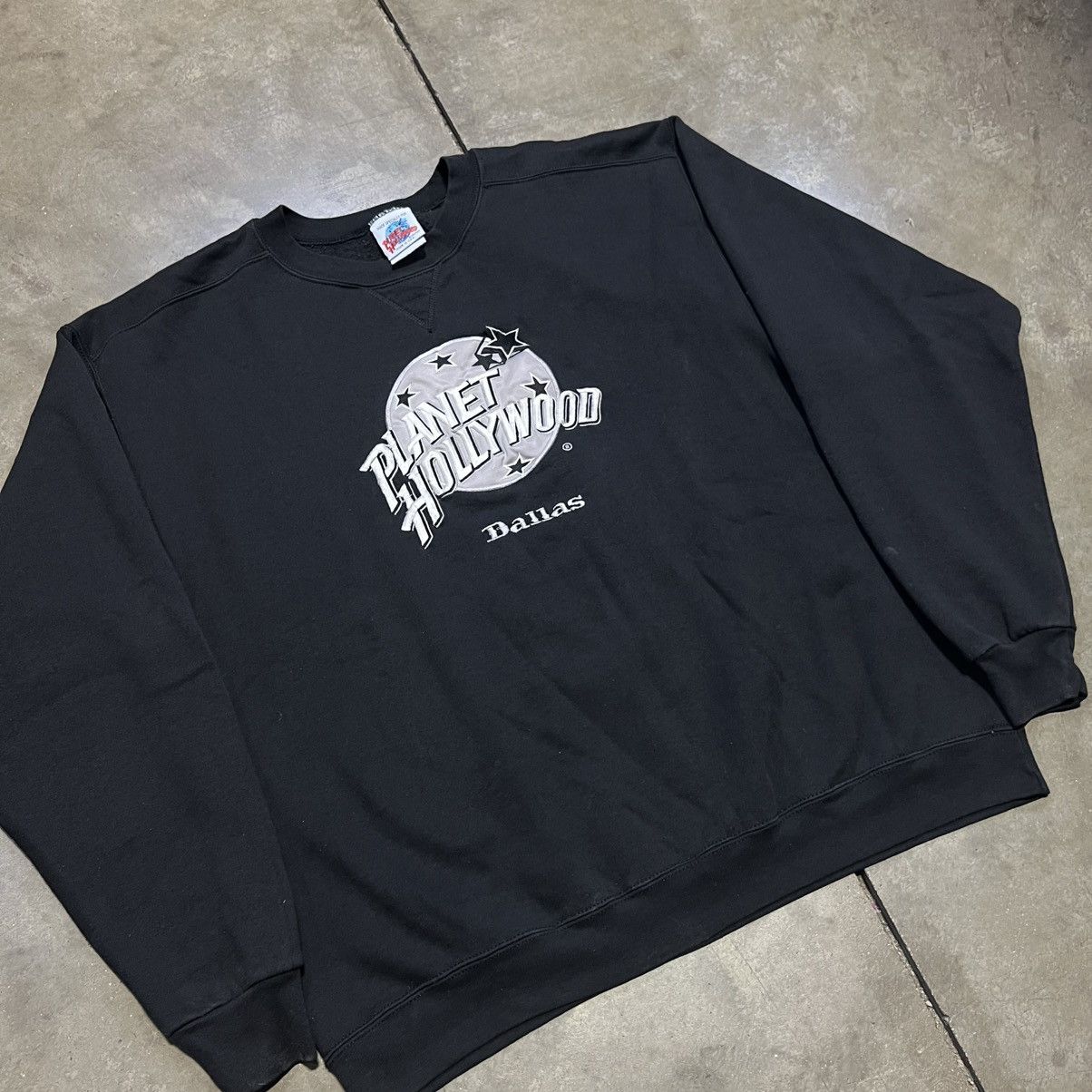 Planet Hollywood Vintage Planet Hollywood Dallas Crewneck Sweatshirt USA 90s Size US XL / EU 56 / 4 - 2 Thumbnail