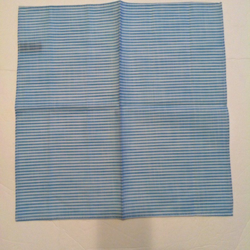 Tommy Hilfiger TOMMY HILFIGER MENS NEW COTTON POCKET SQUARE 13.5" X 13.5" Size ONE SIZE - 1 Thumbnail
