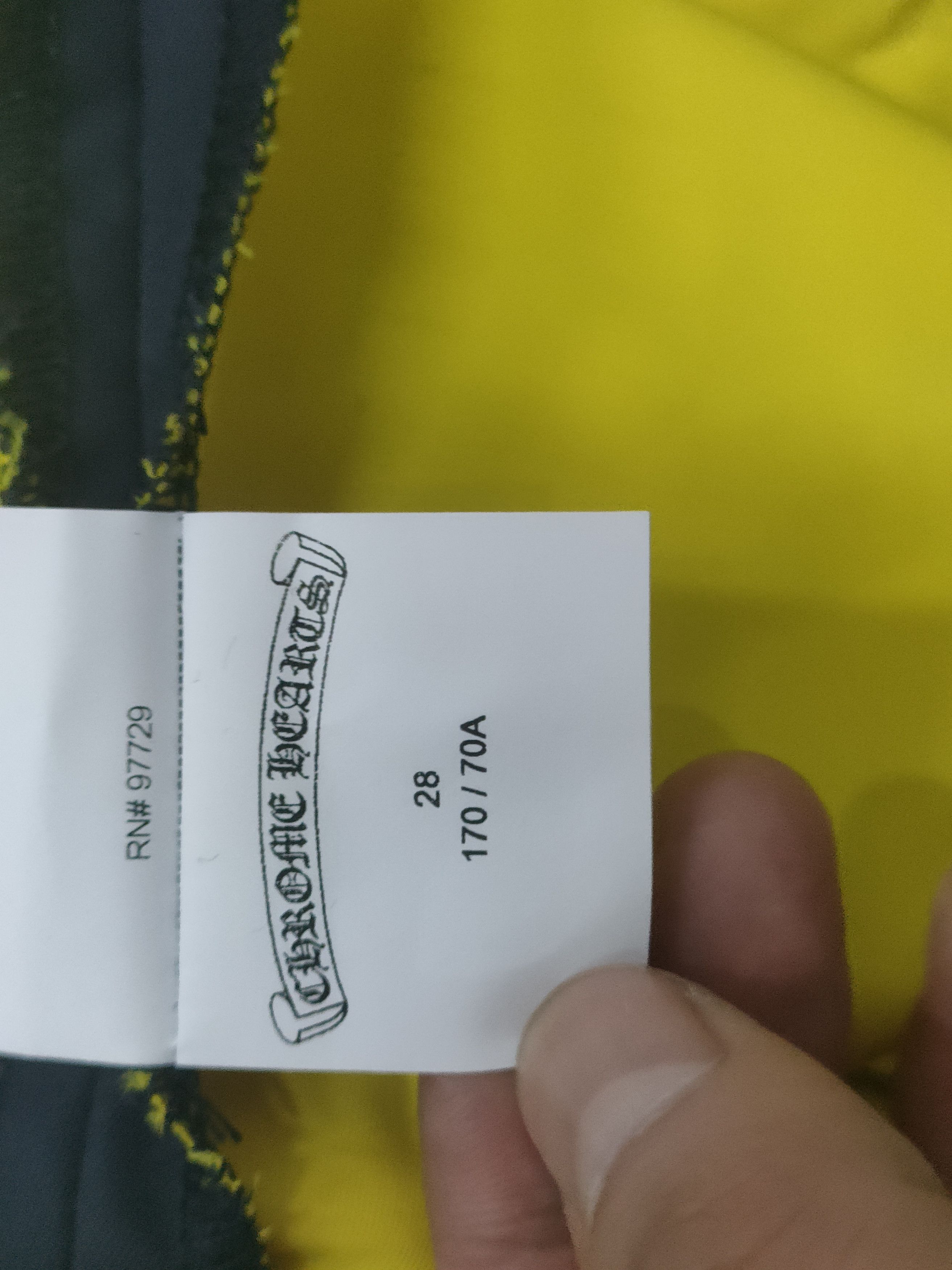 Chrome Hearts Chrome Hearts Yellow Cross Nylon Navy Utility Skirt Size 28" / US 6 / IT 42 - 9 Thumbnail