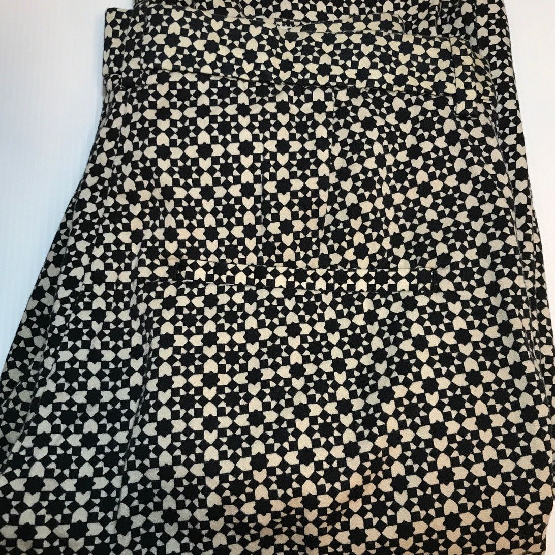 H&M H&M Retro Geo Print Mid Rise Stretch Slim Tapered Pants 6 Size 28" / US 6 / IT 42 - 7 Thumbnail