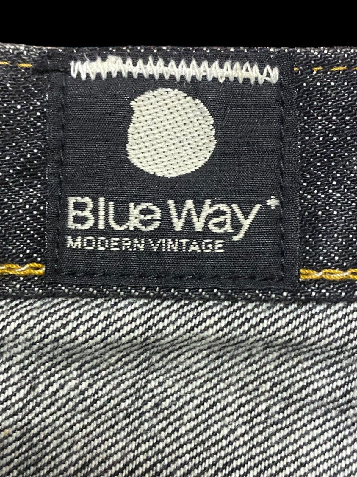 If Six Was Nine Vintage Blueway Denim Tears Thunder Jeans Size US 31 - 18 Thumbnail