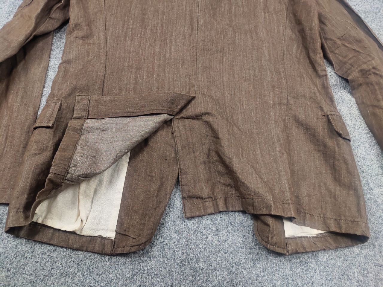 What Goes Around Comes Around What Comes Around goes around Design Linen Blazer Jacket Size US M / EU 48-50 / 2 - 11 Thumbnail