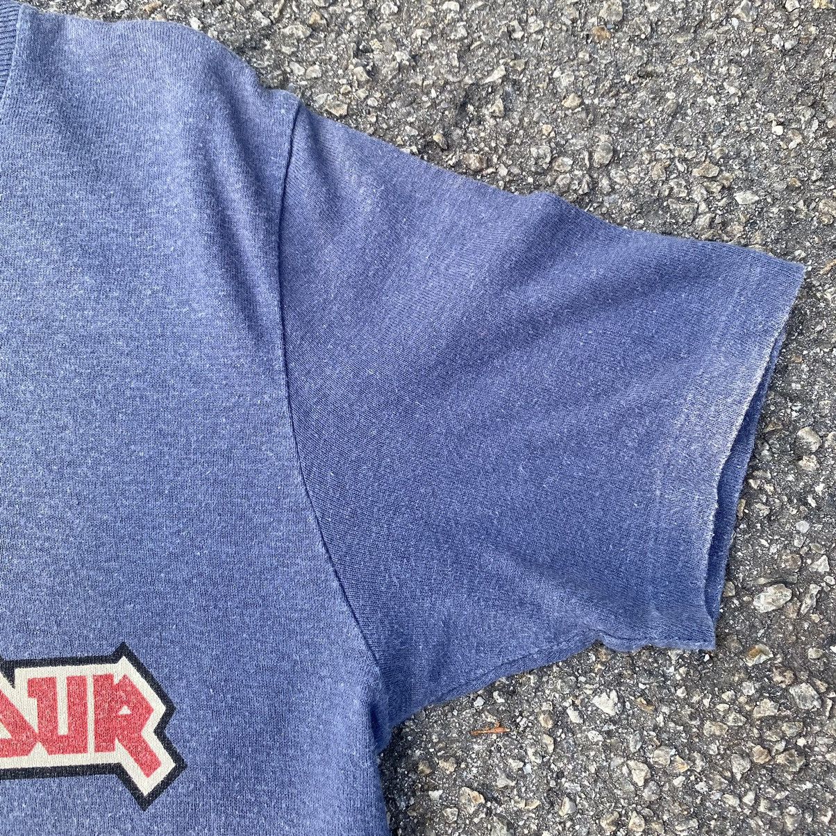 Hysteric Glamour Hysteric Glamour Vintage Blue Black Short Sleeve Tshirt Size US M / EU 48-50 / 2 - 11 Thumbnail