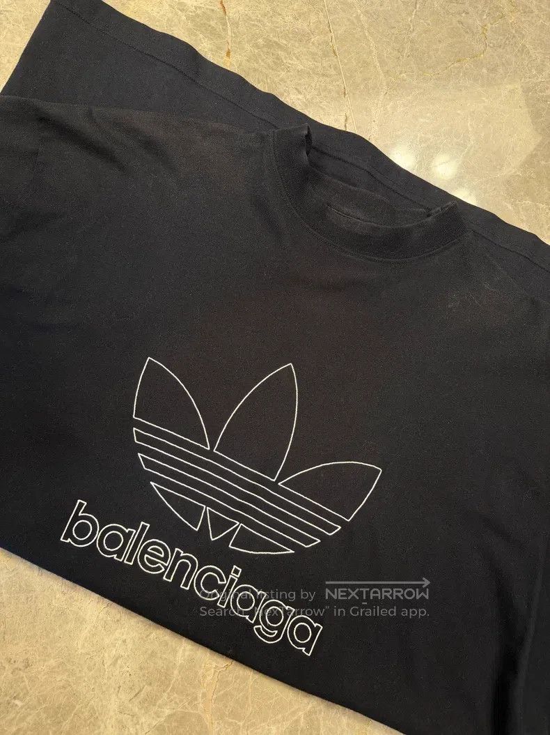 Balenciaga Balenciaga Black Short Sleeve T-Shirt Size US M / EU 48-50 / 2 - 1 Thumbnail