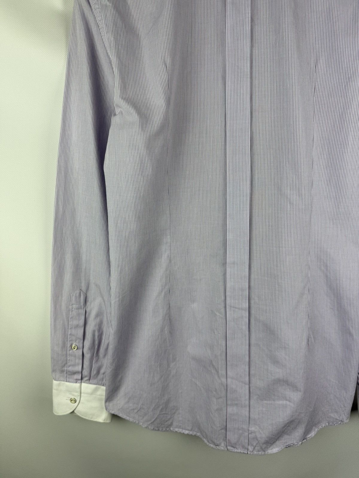 Dolce & Gabbana Dolce & Gabbana Gold L/S Button Up Dress Striped Shirt Size US M / EU 48-50 / 2 - 21 Thumbnail
