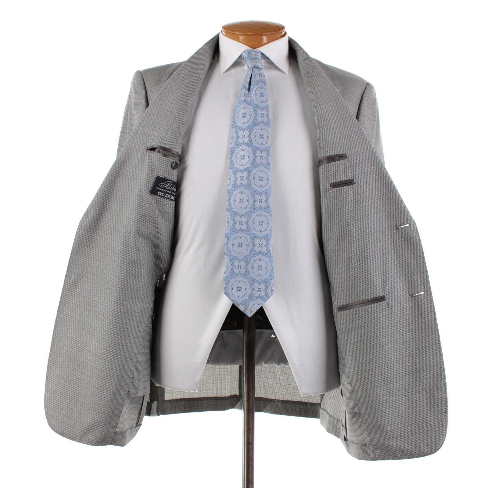 Belvest Belvest Suit Size US 44 Long in Gray Size 44R - 7 Thumbnail