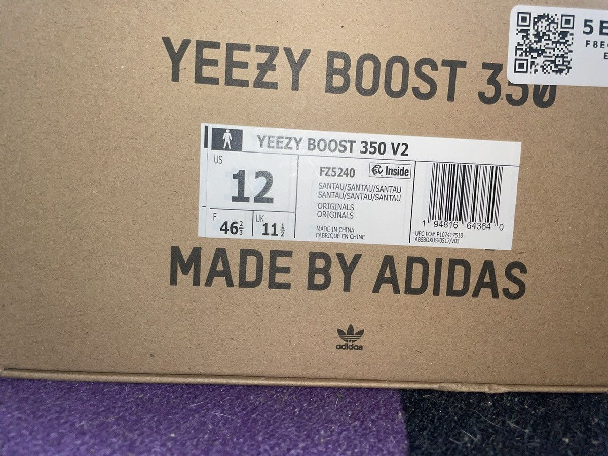 Adidas Yeezy Boost 350 Sand Taupe Size US 12 / EU 45 - 5 Thumbnail
