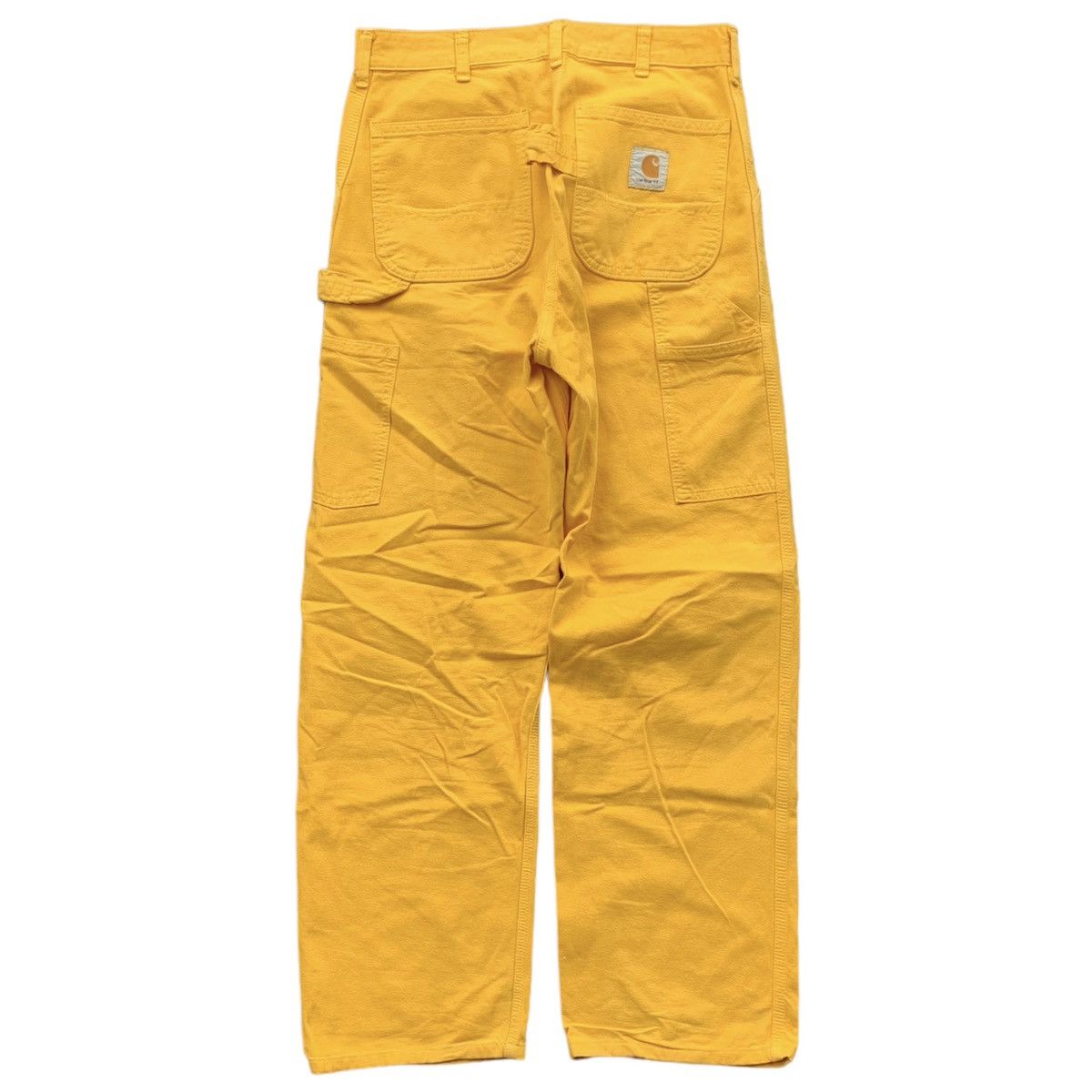 Vintage Vintage Yellow Carhartt Workwear Pants Grailed