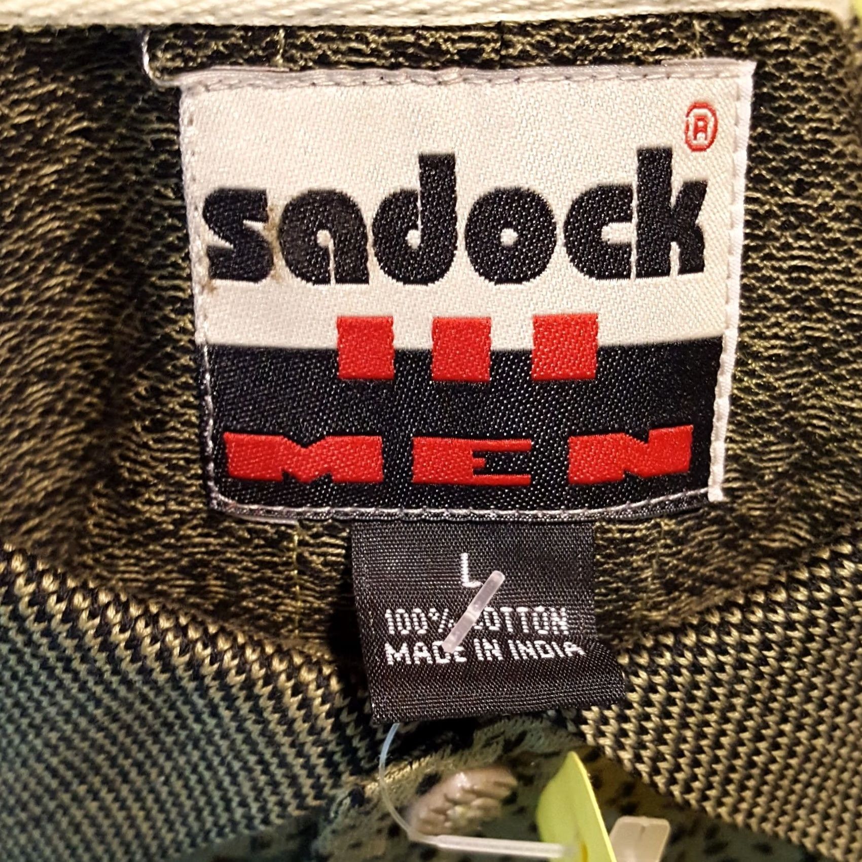 Vintage VINTAGE Sadock Polo Shirt Oversized Cheetah Print Preppy Golf Shirt Size L Mens Size US L / EU 52-54 / 3 - 5 Thumbnail