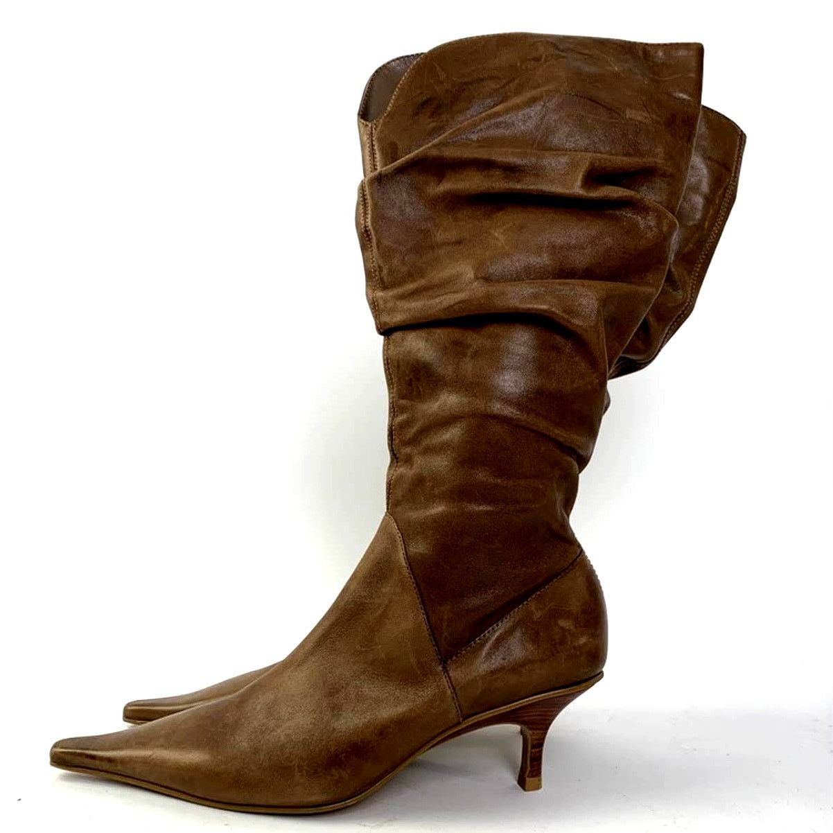 Designer NWOT Diba Point Toe Mid Calf Heel Boots - 7 Size US 7 / IT 37 - 6 Thumbnail