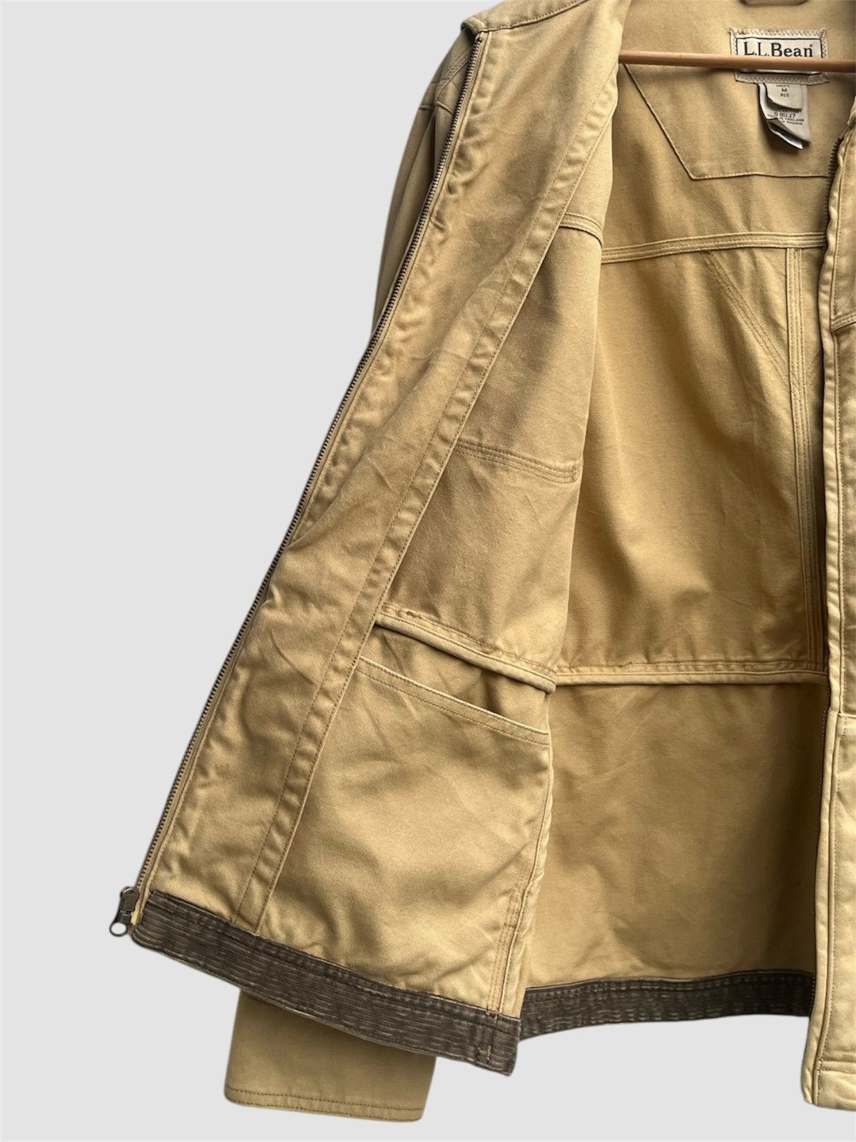 L.L. Bean Vintage LL Bean Pocket Detail Work Jacket Size US M / EU 48-50 / 2 - 12 Thumbnail