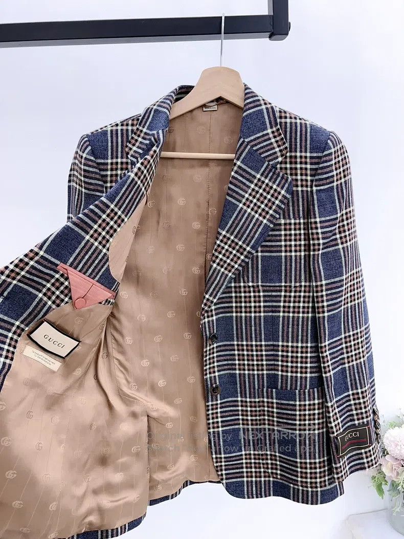 Gucci Gucci Plaid suit Size S / US 4 / IT 40 - 4 Thumbnail