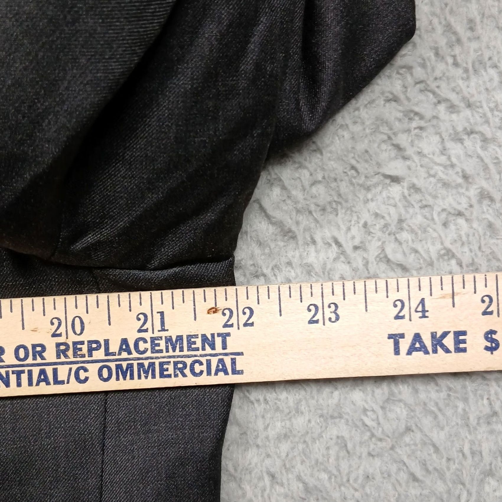 Brooks Brothers Brooks Brothers Golden Fleece Blazer 44L Gray Wool 100% Hand Tailored Two-Button Notch Lapel Mens Long Classic Business Jacket Coats Blazer Size 44R - 7 Thumbnail
