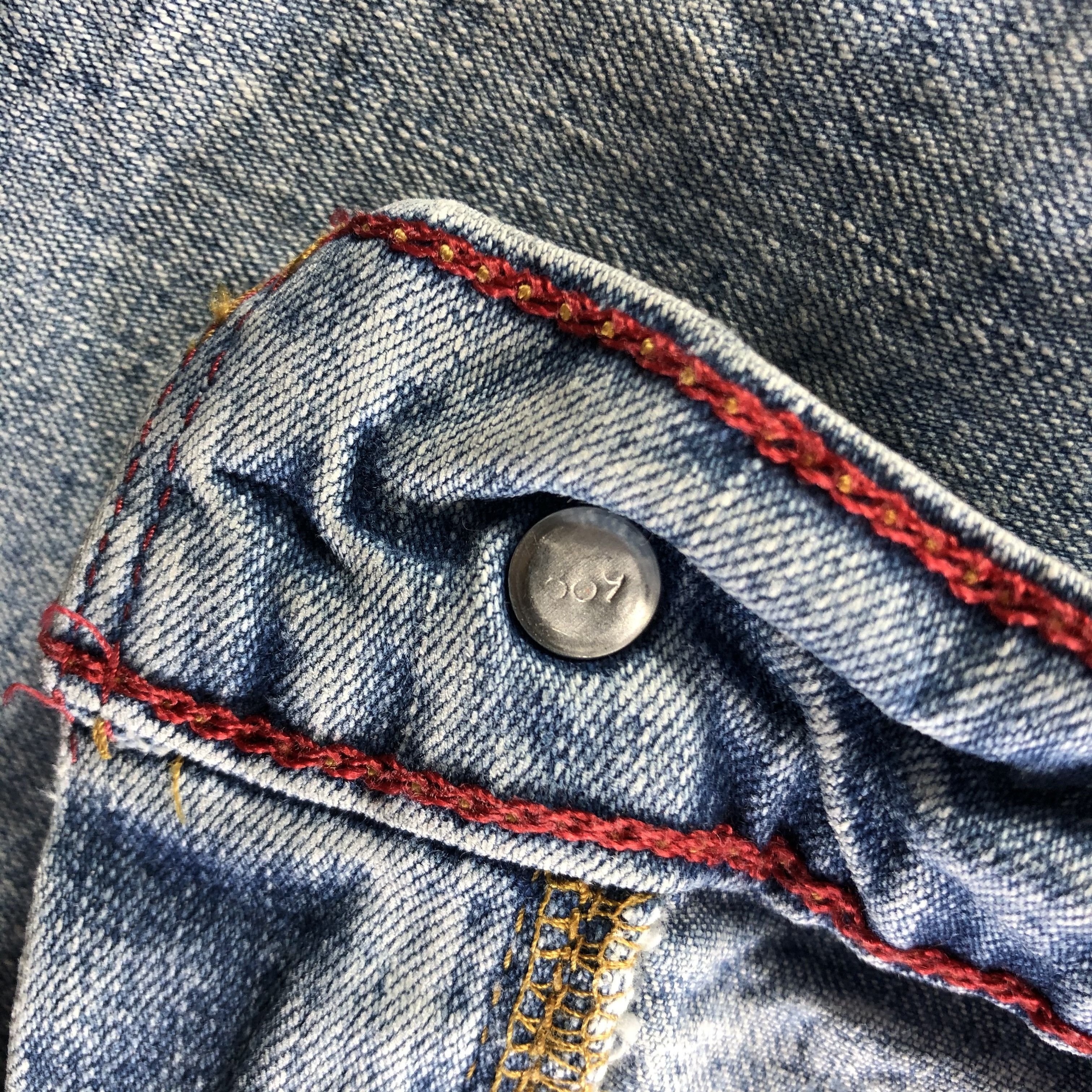 Levi's × Vintage Vintage Light Wash Levis Jeans-JM3474 Size 32" / US 10 / IT 46 - 8 Thumbnail
