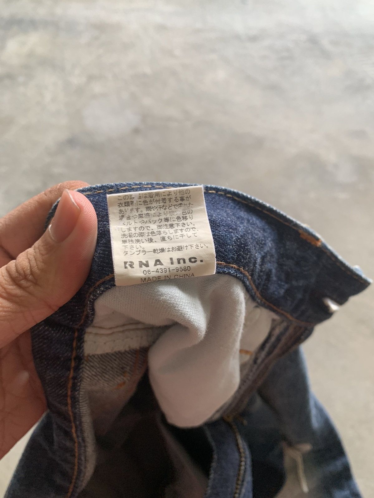 Hysteric Glamour RNA distressed sashiko japanese patchwork slim hedi style Size US 28 / EU 44 - 8 Thumbnail