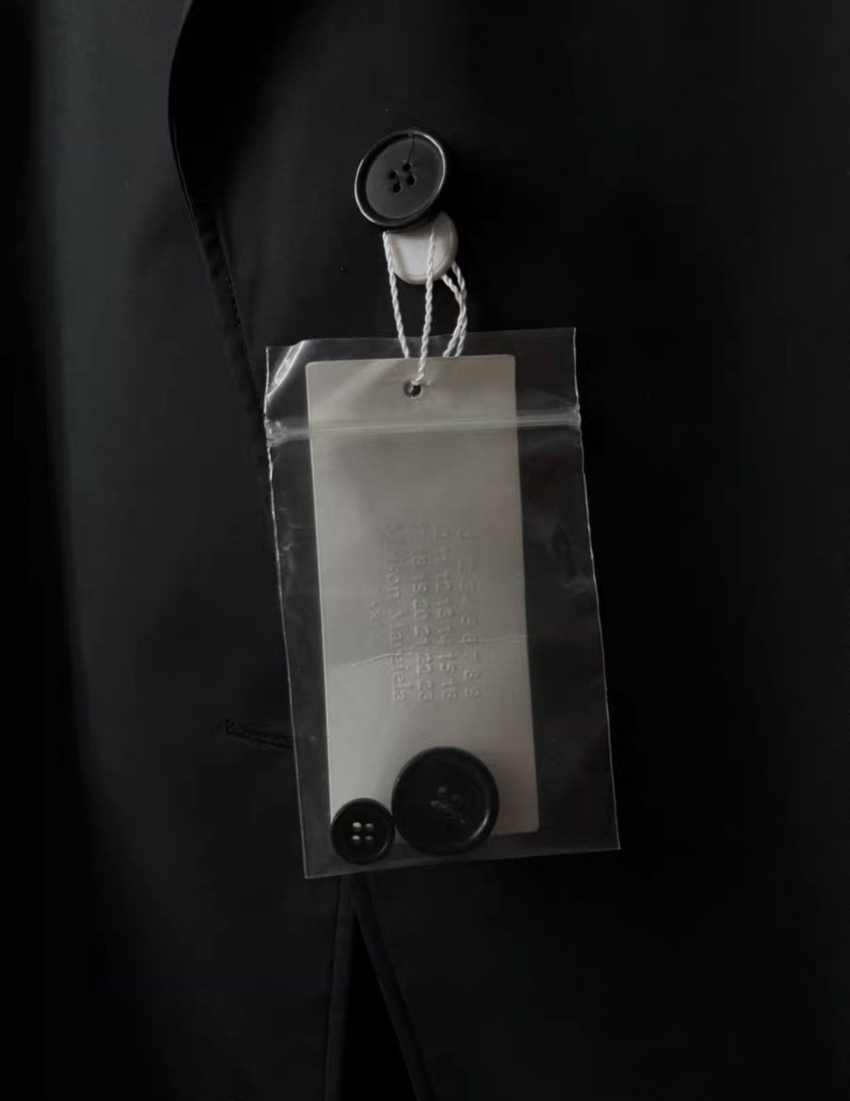 Maison Margiela MAISON MARGIELA AW20 Black Windbreaker Coat Size US XXS / EU 40 - 5 Thumbnail
