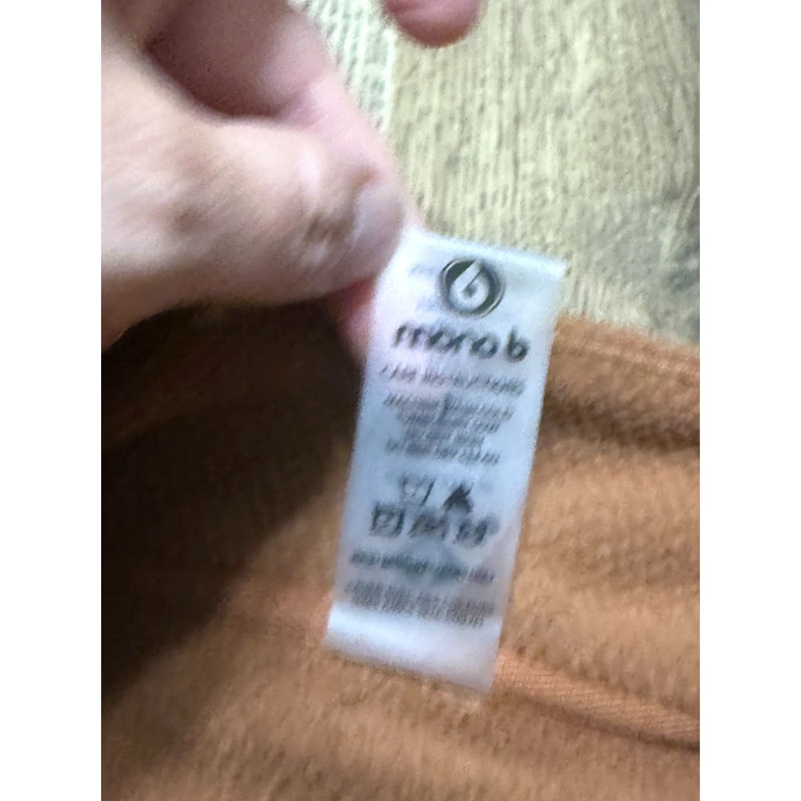 Vintage Mono B Sweater, Women's Size Large, Zip Up, Fleece, Brown, New with tags, Regular, Full Zip, Casual, Fall Winter Spring Summer, Women, Sweater Size L / US 10 / IT 46 - 6 Thumbnail
