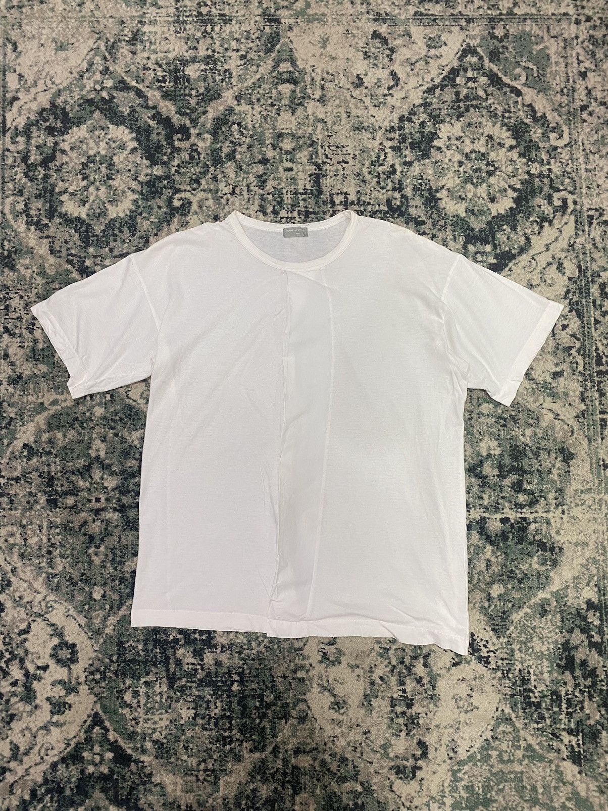 Comme des Garcons AW97 Comme Des Garçons Cut & Sew Nylon Cotton T Shirt Size US L / EU 52-54 / 3 - 2 Thumbnail