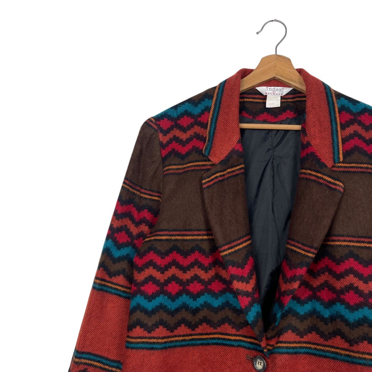 Melrose Vintage 90s Index By Melrose Navajo Native Button Jacket Size US M / EU 48-50 / 2 - 6 Thumbnail