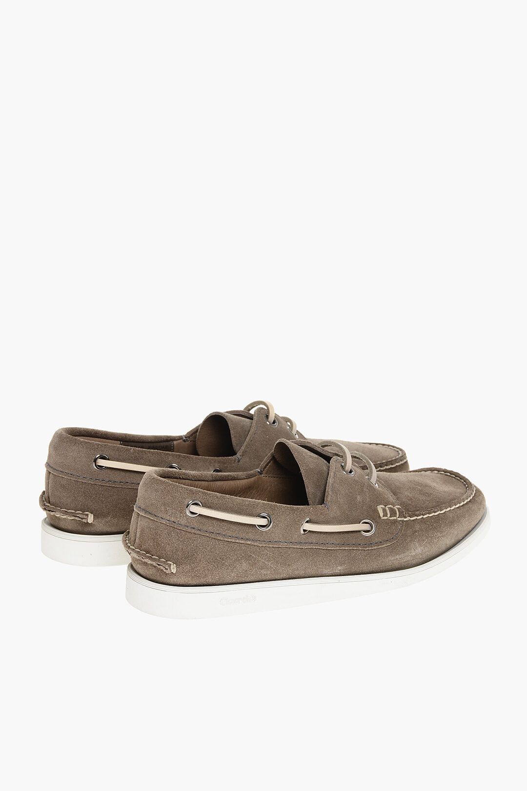 Church's og1mm0325 Suede Marske Boat Shoes in Beige Size US 8 / EU 41 - 3 Thumbnail