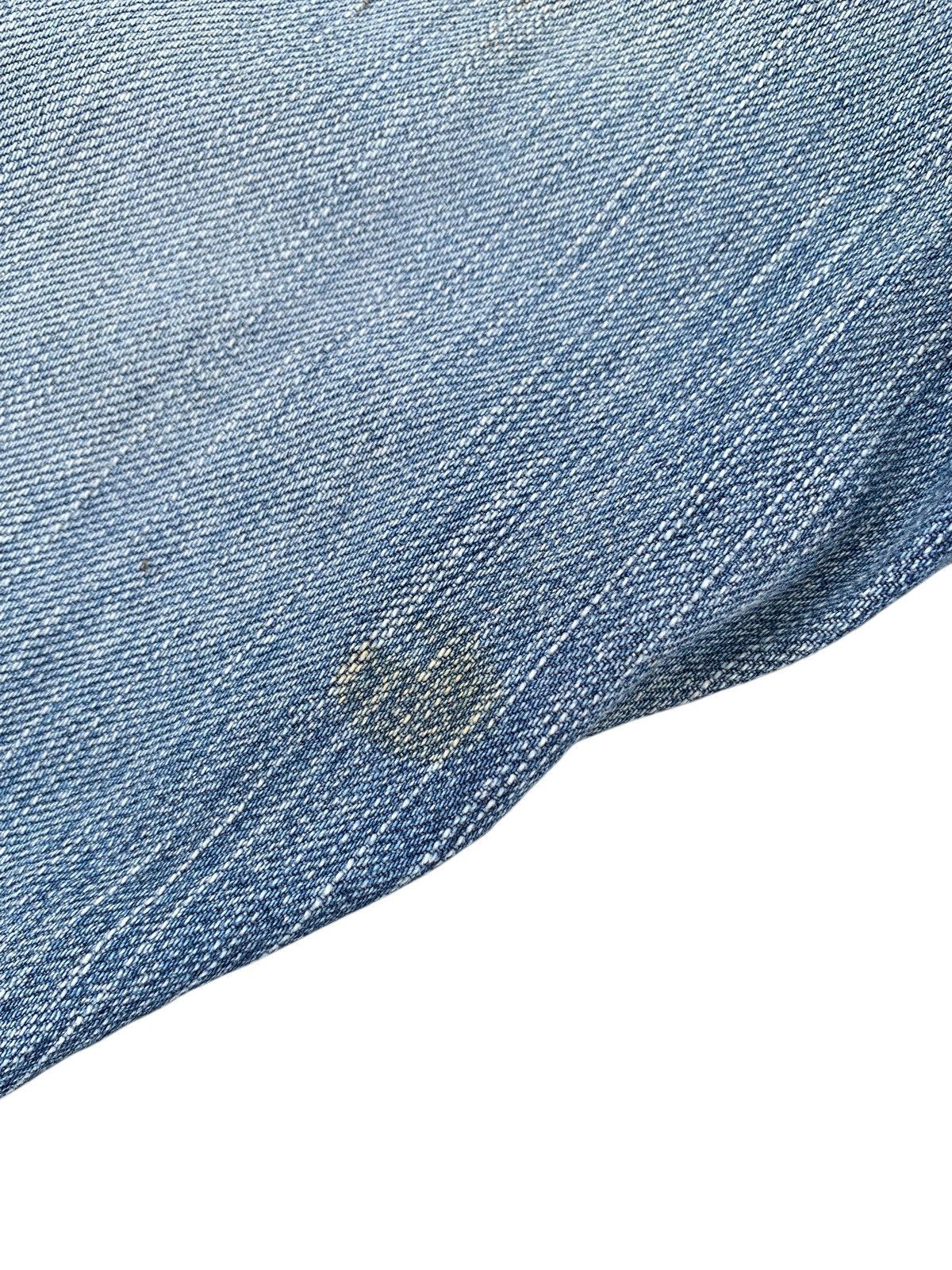Kapital VINTAGE EDWIN 505Z SELVEDGE BAGGY RUSTY DISTRESSED DENIM Size US 31 - 18 Thumbnail