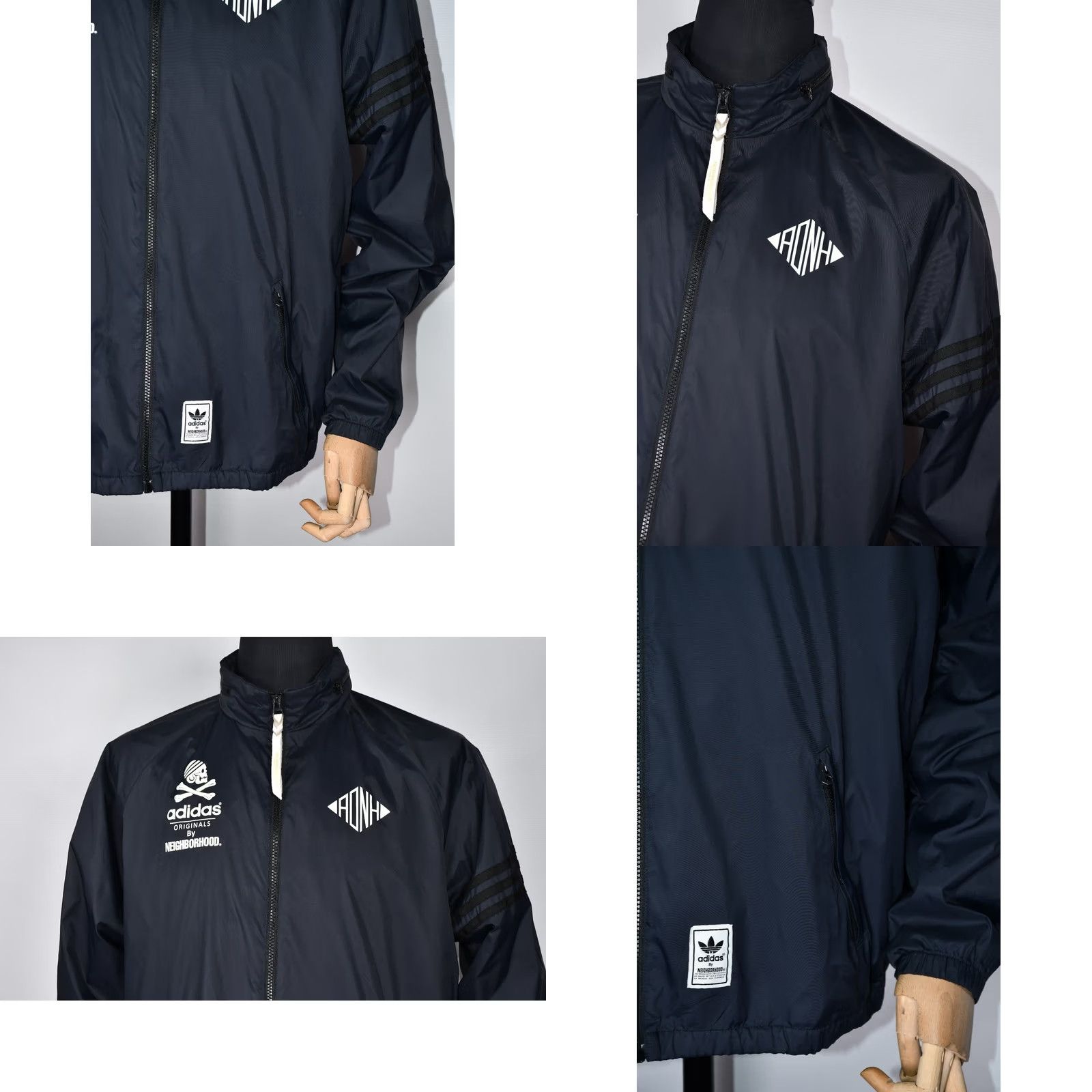 Adidas adidas x Neighborhood Wind Jacket Men's M Black Nylon Windbreaker Jacket Mens M Size US M / EU 48-50 / 2 - 8 Thumbnail