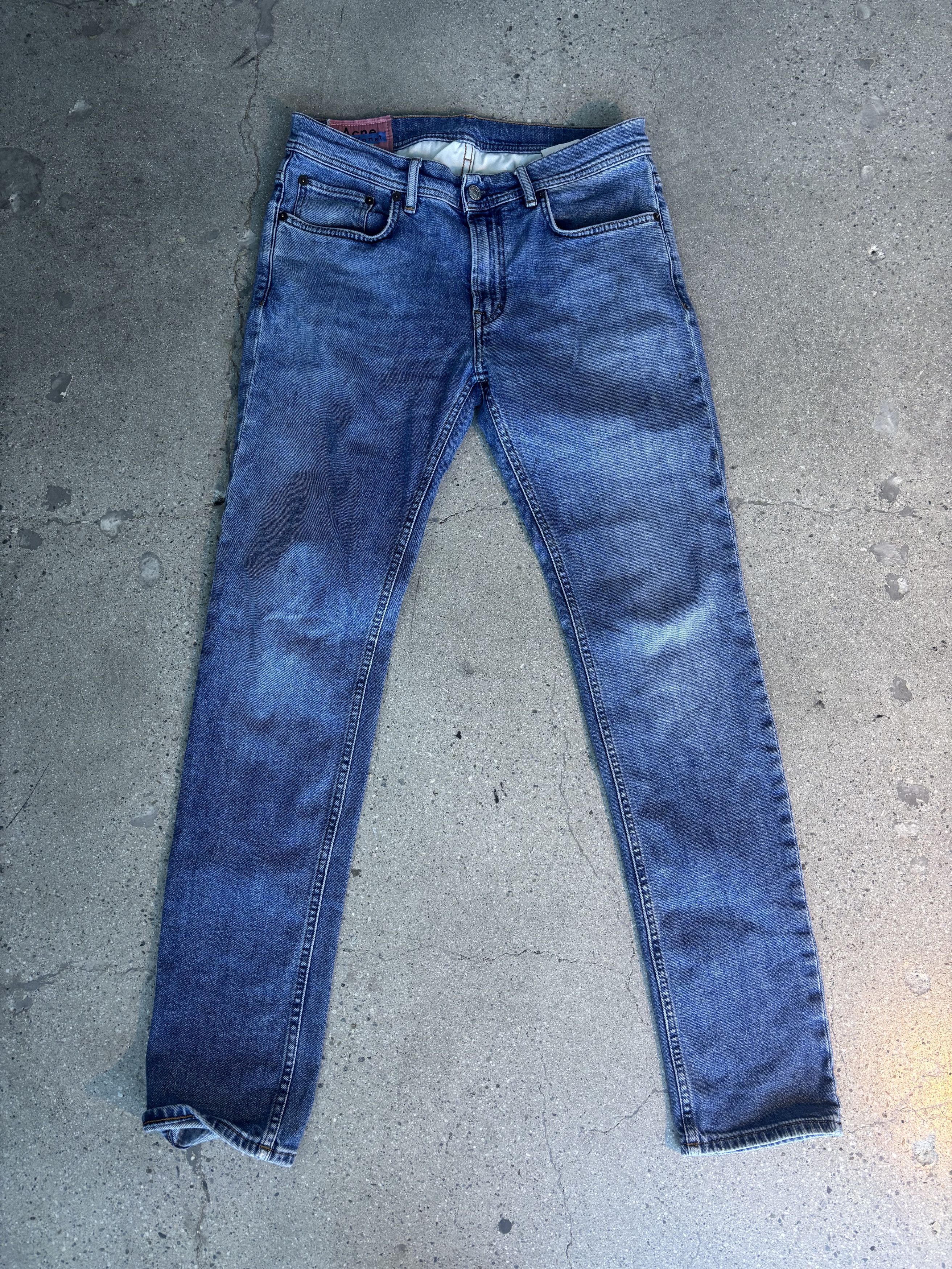 Acne Studios Acne Studios Bla Konst North Mid Blue Size US 33 - 2 Thumbnail