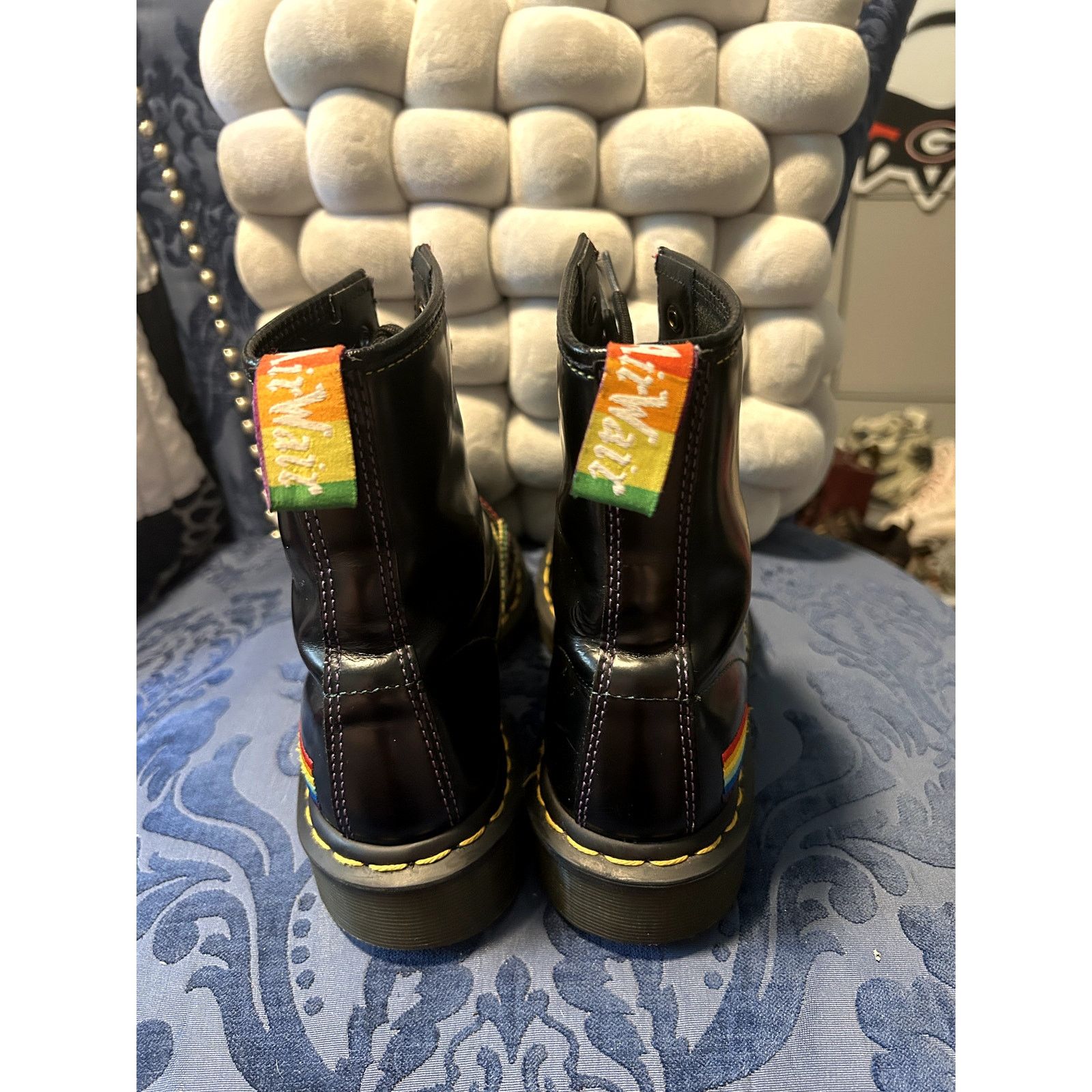 Dr. Martens Dr Martens Pride 1460 Black size 7/EU 38 Size US 7 / IT 37 - 5 Thumbnail