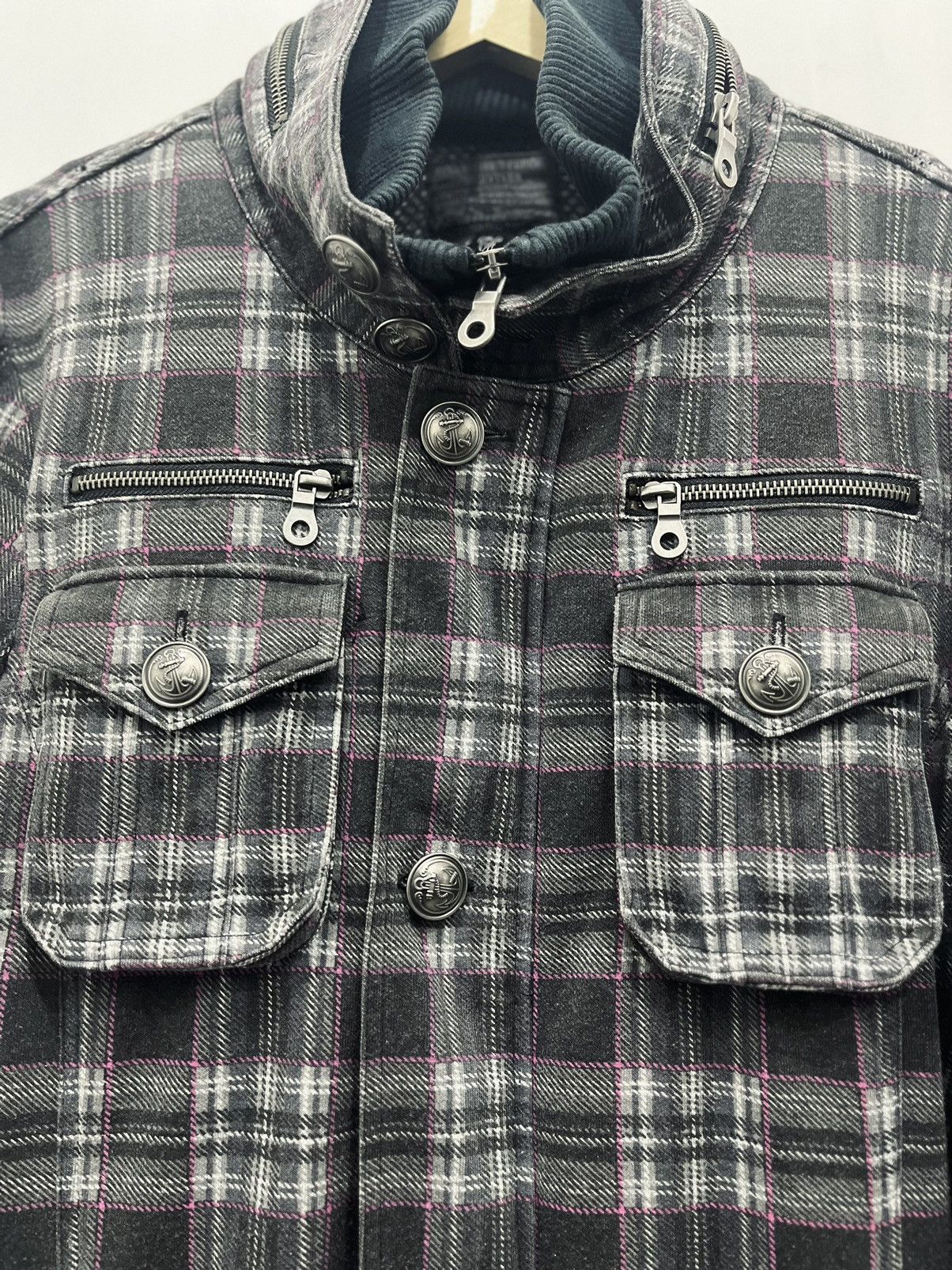 In The Attic In The Attic Seditionaries Tartan Multi Pocket Wool Jacket Size US L / EU 52-54 / 3 - 2 Thumbnail