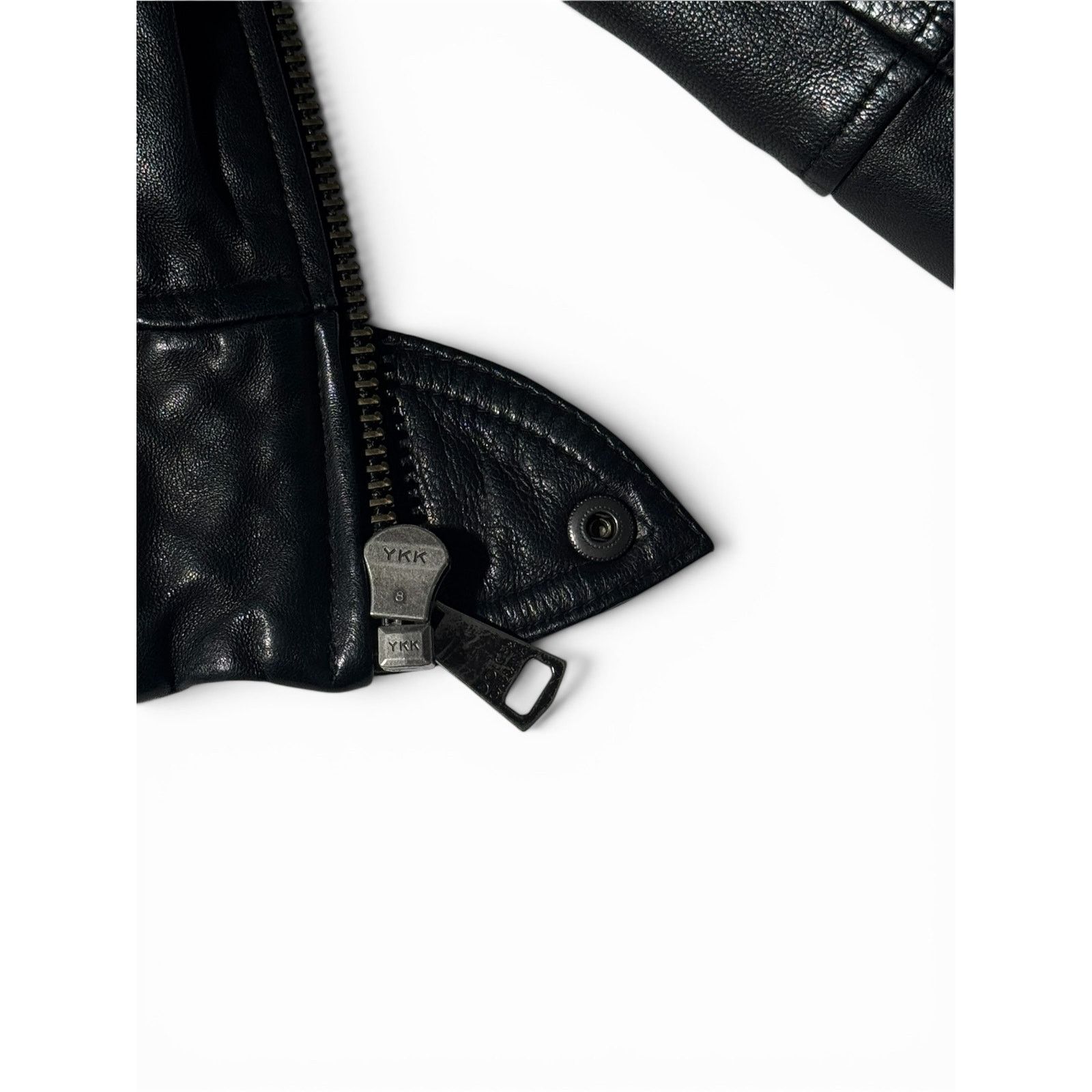 Dolce & Gabbana Dolce Gabbana Black Leather Multipocket Zipper Jacket Size US L / EU 52-54 / 3 - 8 Thumbnail