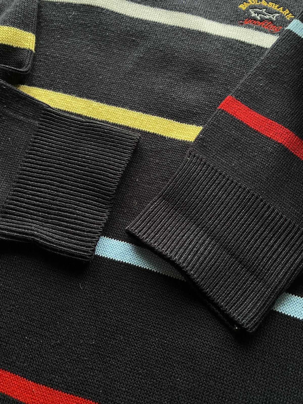 Paul & Shark Vintage Paul & Shark Yachting Sweater Pure Wool 1/3 Zip Size US M / EU 48-50 / 2 - 9 Thumbnail