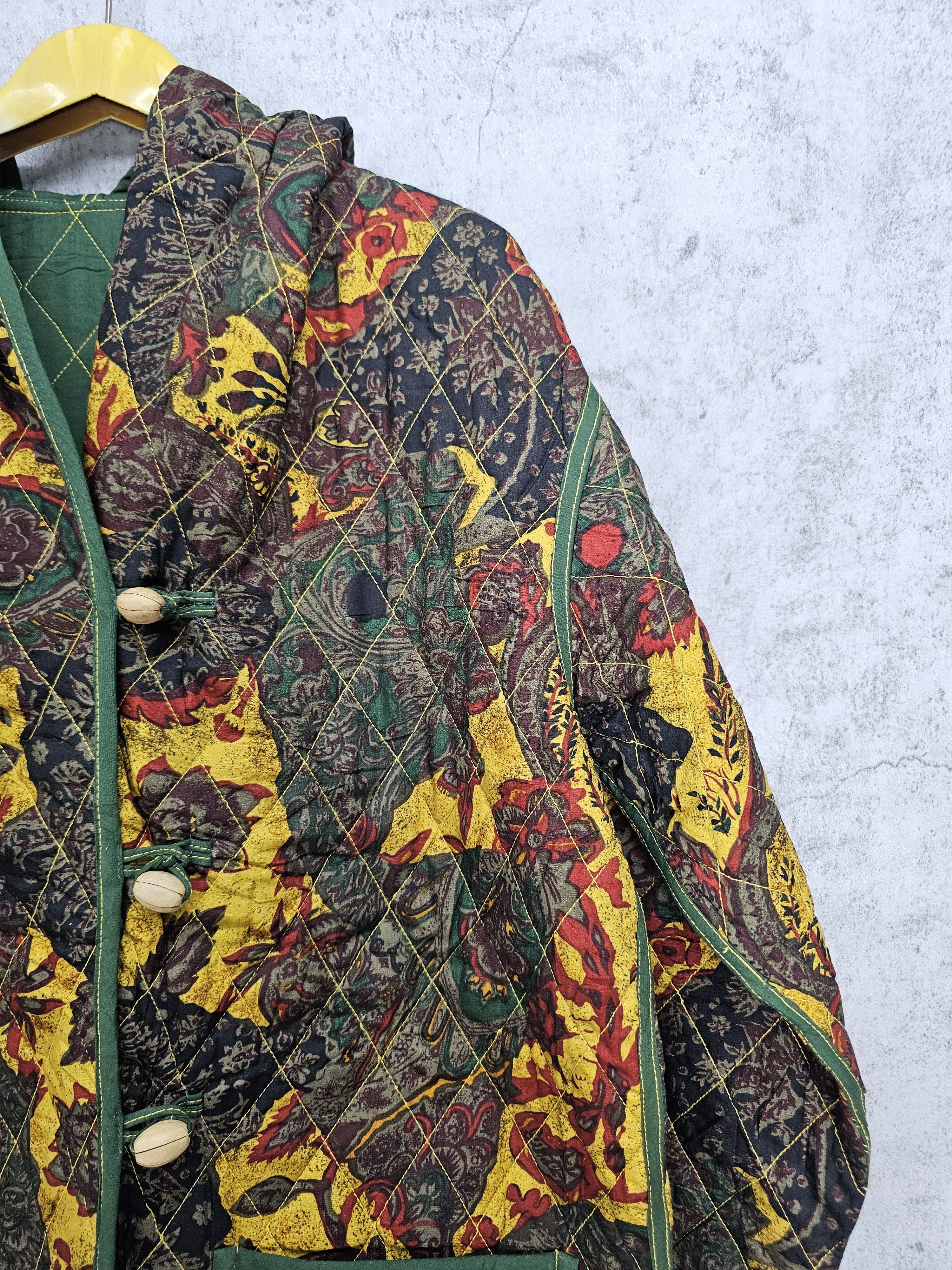 Other OTTO COLLECTION Reversible Quilted Pop Art Jacket J0071 Size US L / EU 52-54 / 3 - 11 Thumbnail