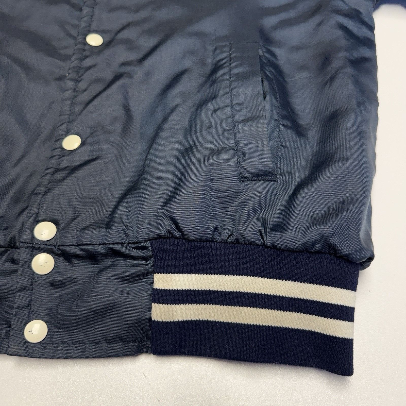 Vintage Vintage Fire Dept Bomber Jacket Mens Blue Insulated Size US M / EU 48-50 / 2 - 10 Thumbnail