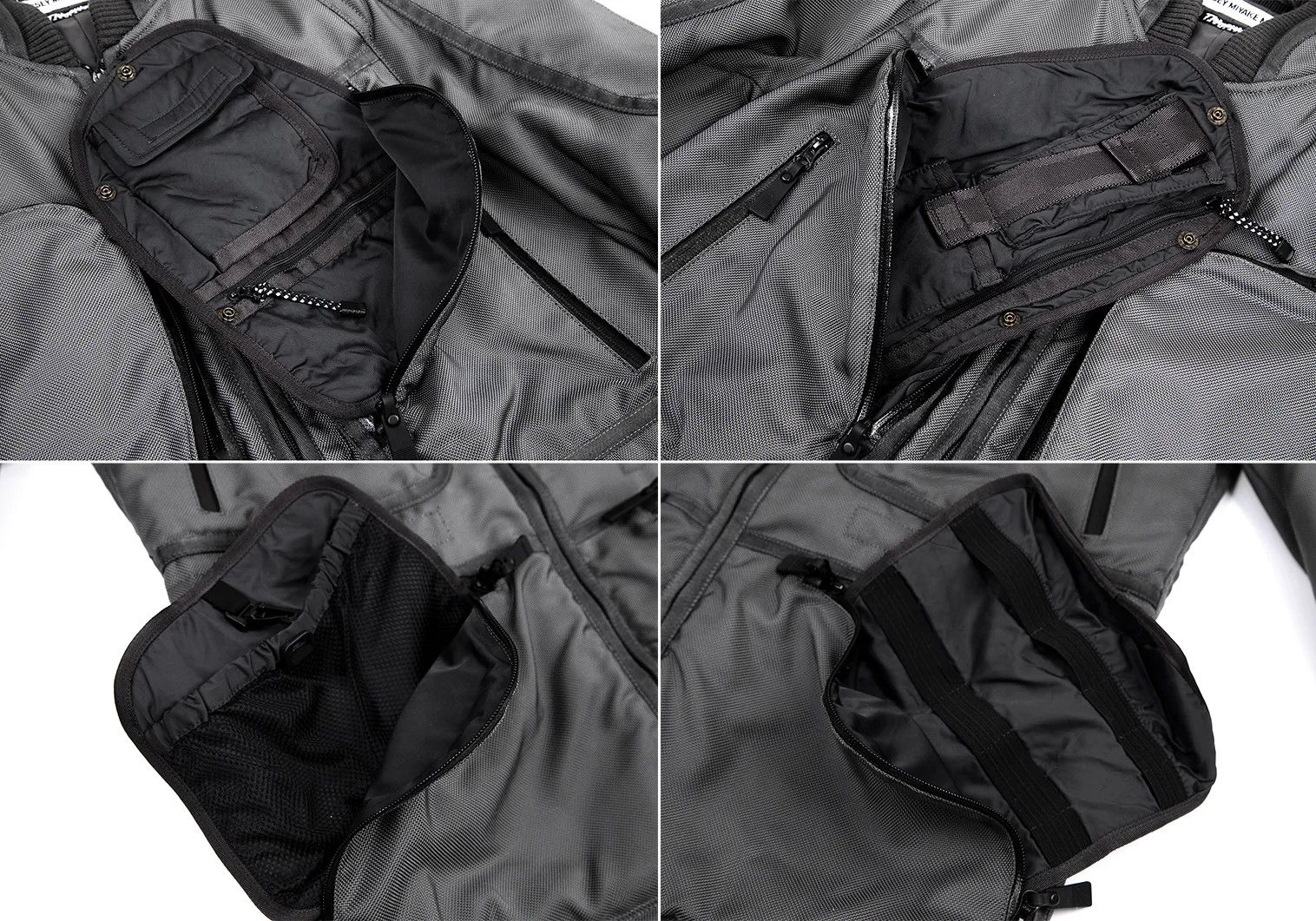Issey Miyake Thinsulate Waterproof Zipped Multi-Pocket Suit Grey 4・2 Size US XL / EU 56 / 4 - 7 Thumbnail