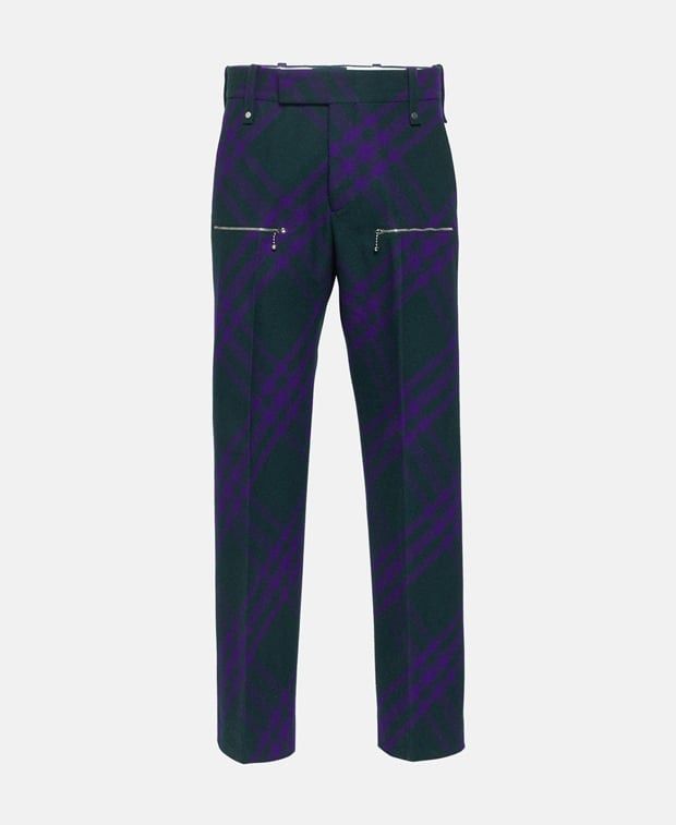Burberry Wool trousers Size 50R - 1 Thumbnail