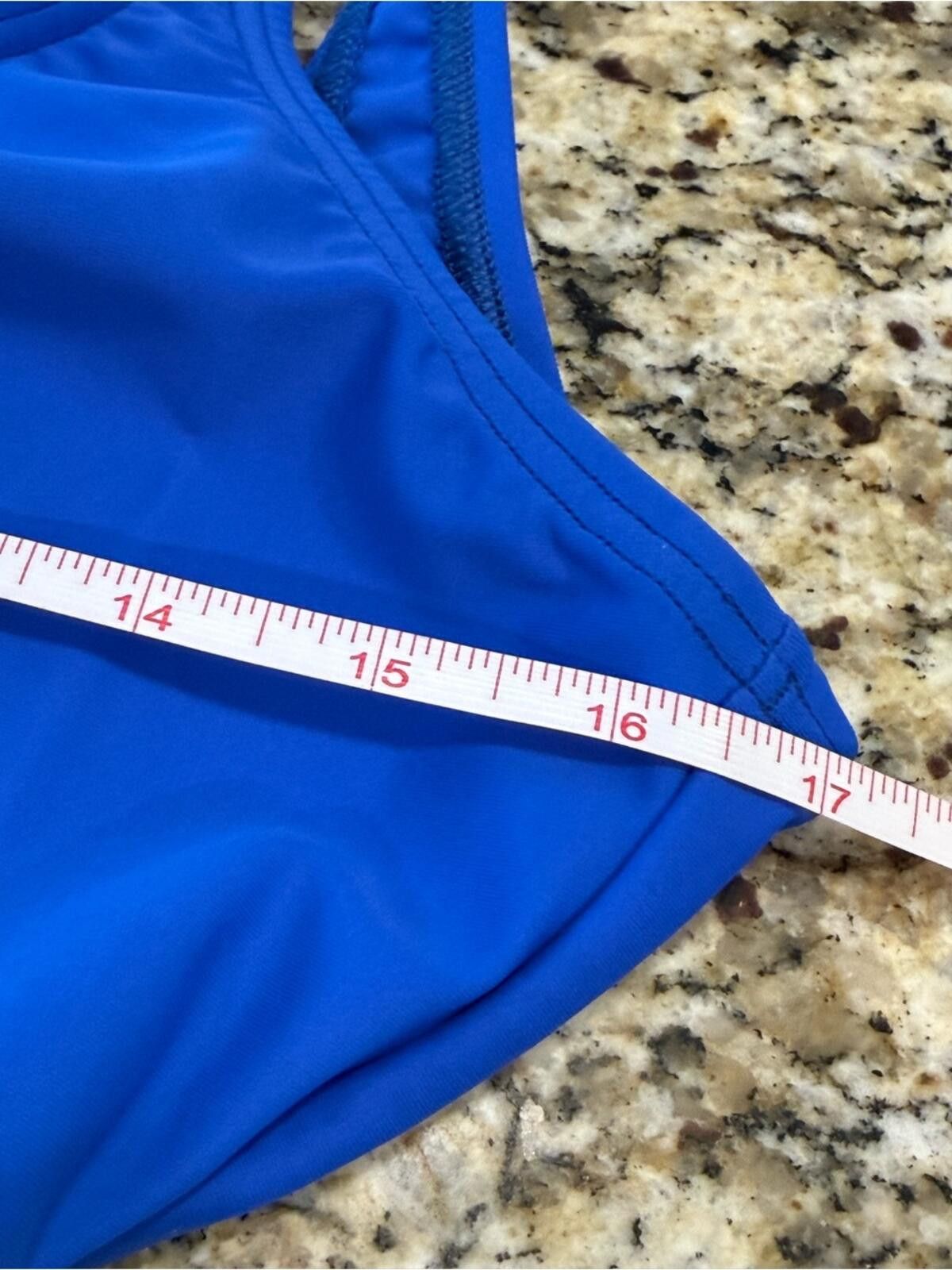 Speedo Speedo one piece swimsuit in royal blue bra cups SZ 12 Size ONE SIZE - 7 Thumbnail