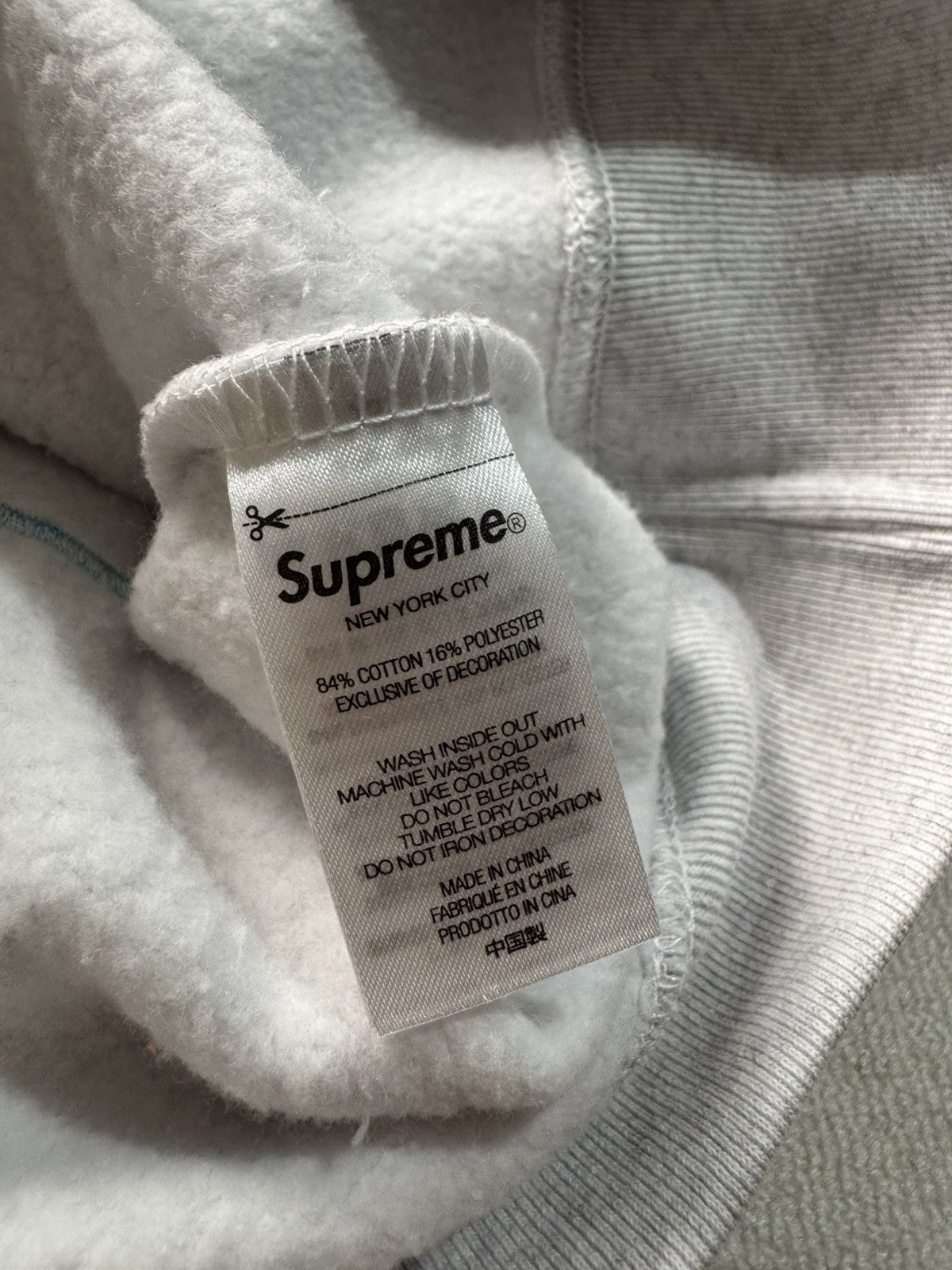 Supreme Team chenille hoodie Size US M / EU 48-50 / 2 - 7 Thumbnail