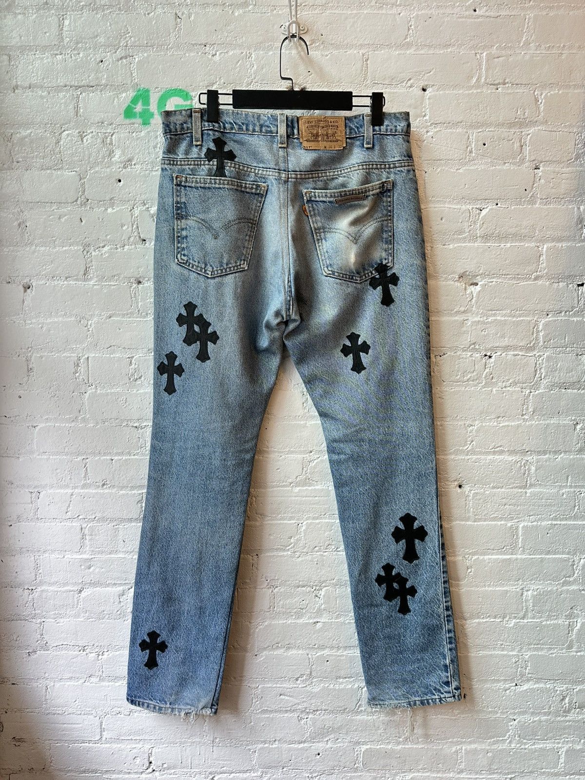 Chrome Hearts CHROME HEARTS CLASSIC PATCH LEVI DENIM Size US 36 / EU 52 - 2 Thumbnail