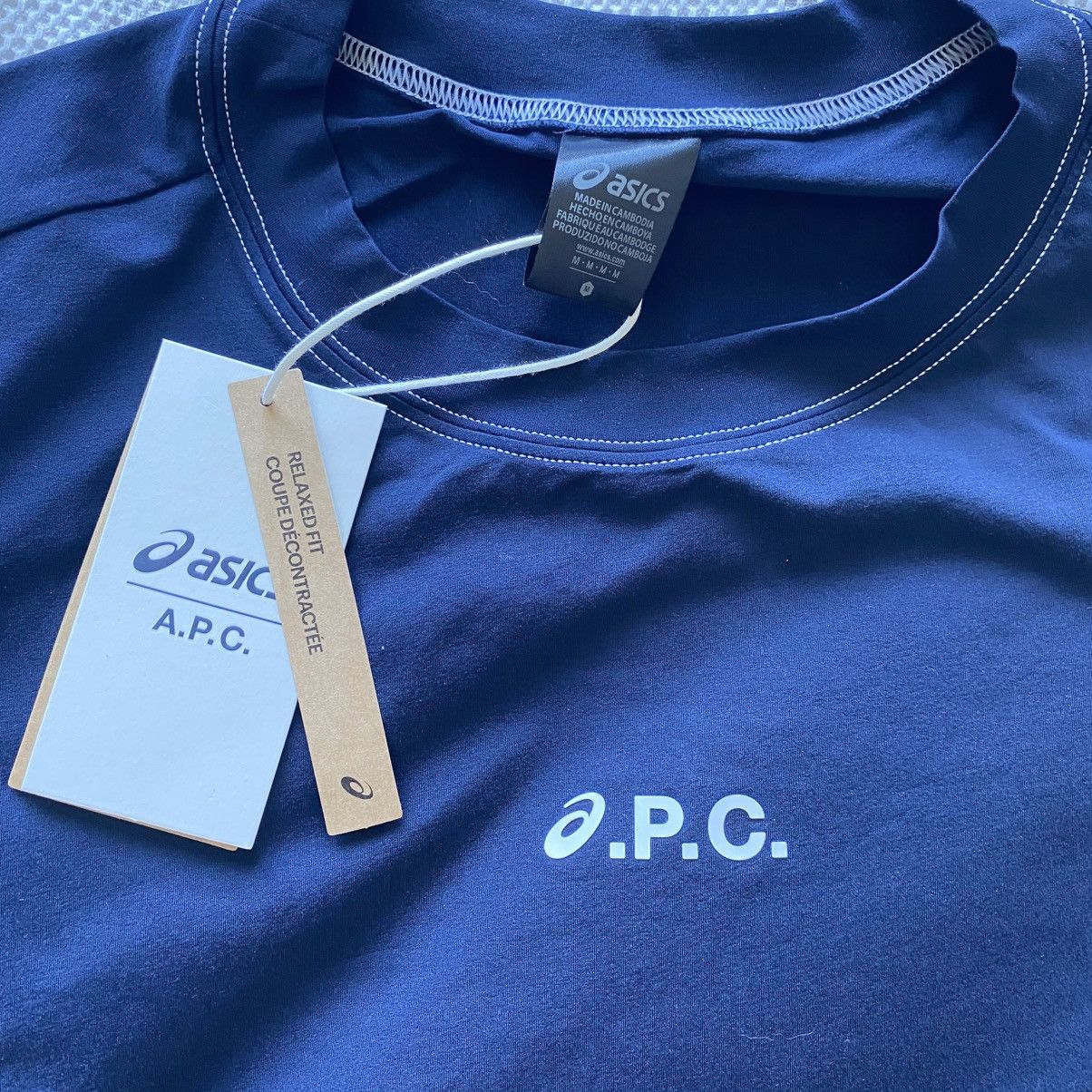 A.P.C. × Asics A.P.C. X ASICS Crew SS Top (Men's Tennis T