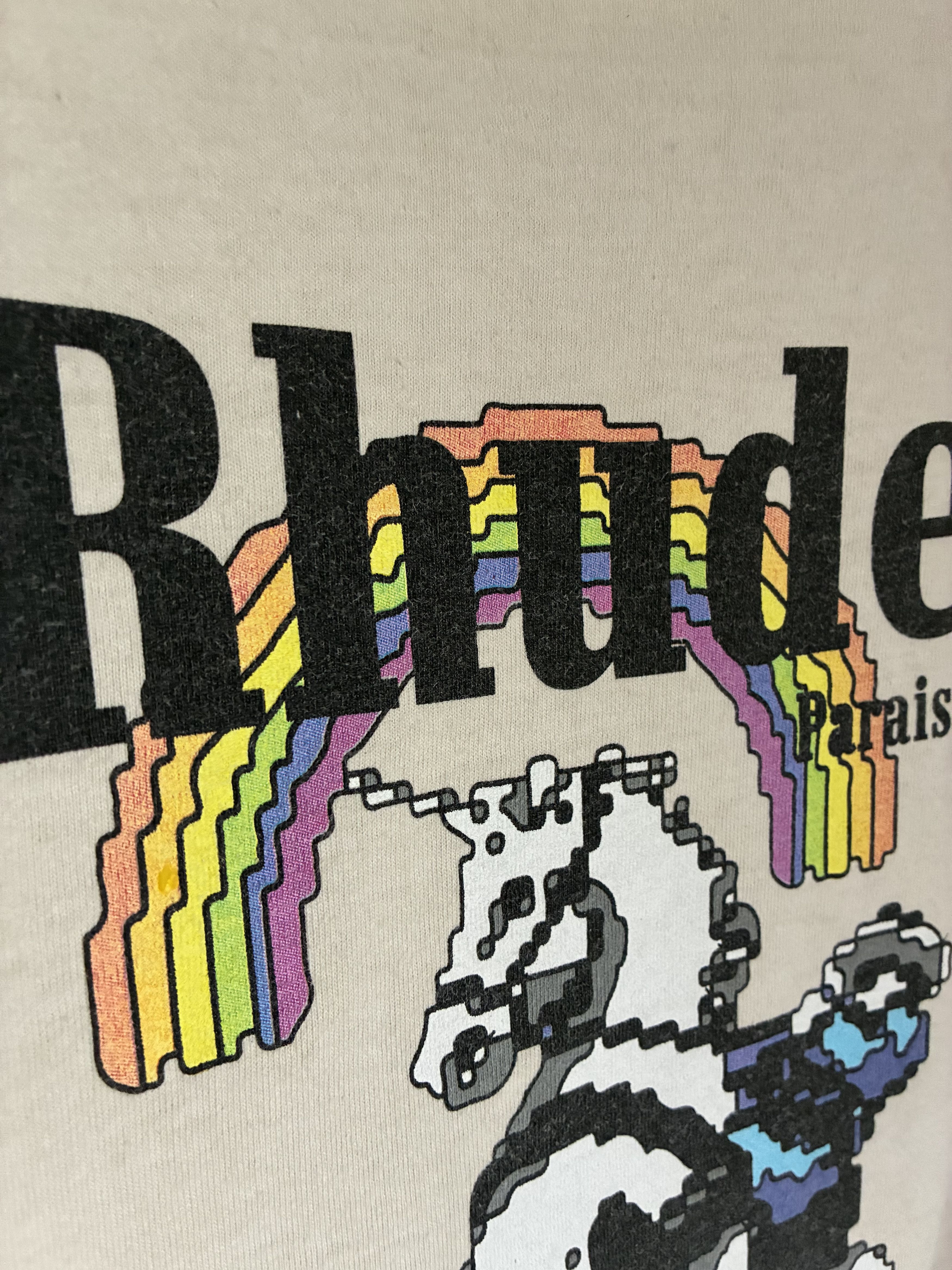 Rhude RHUDE T-shirt USA Designer luxury rare unicron print Size US M / EU 48-50 / 2 - 5 Thumbnail