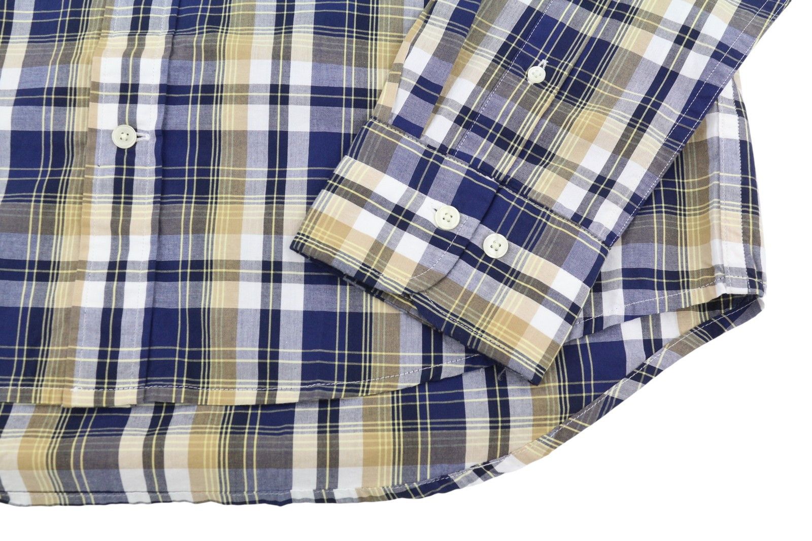 Gant REG WASHED POPLIN CHECK L Beige Button-Down 87501 Size US L / EU 52-54 / 3 - 5 Thumbnail