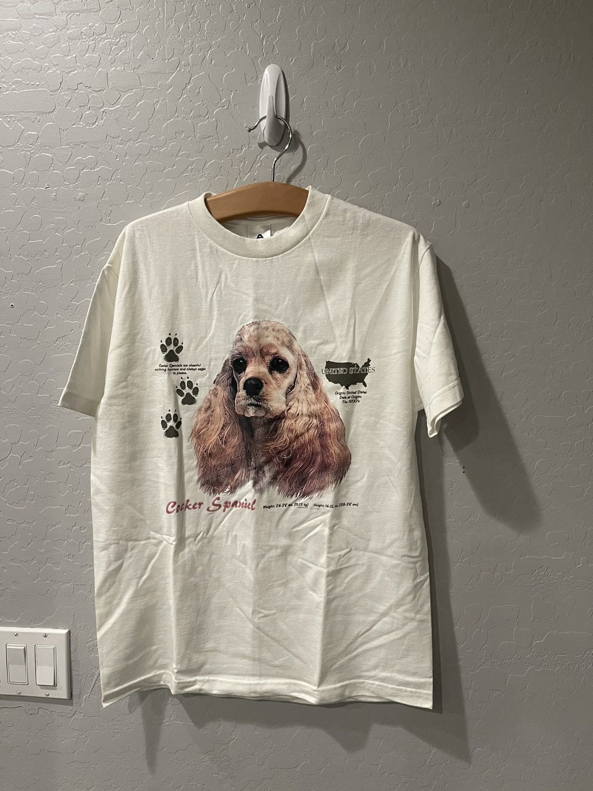 Alstyle × Vintage Vintage Y2K Cocker Spaniel Dog Portrait Shirt Size Medium Size US M / EU 48-50 / 2 - 1 Thumbnail