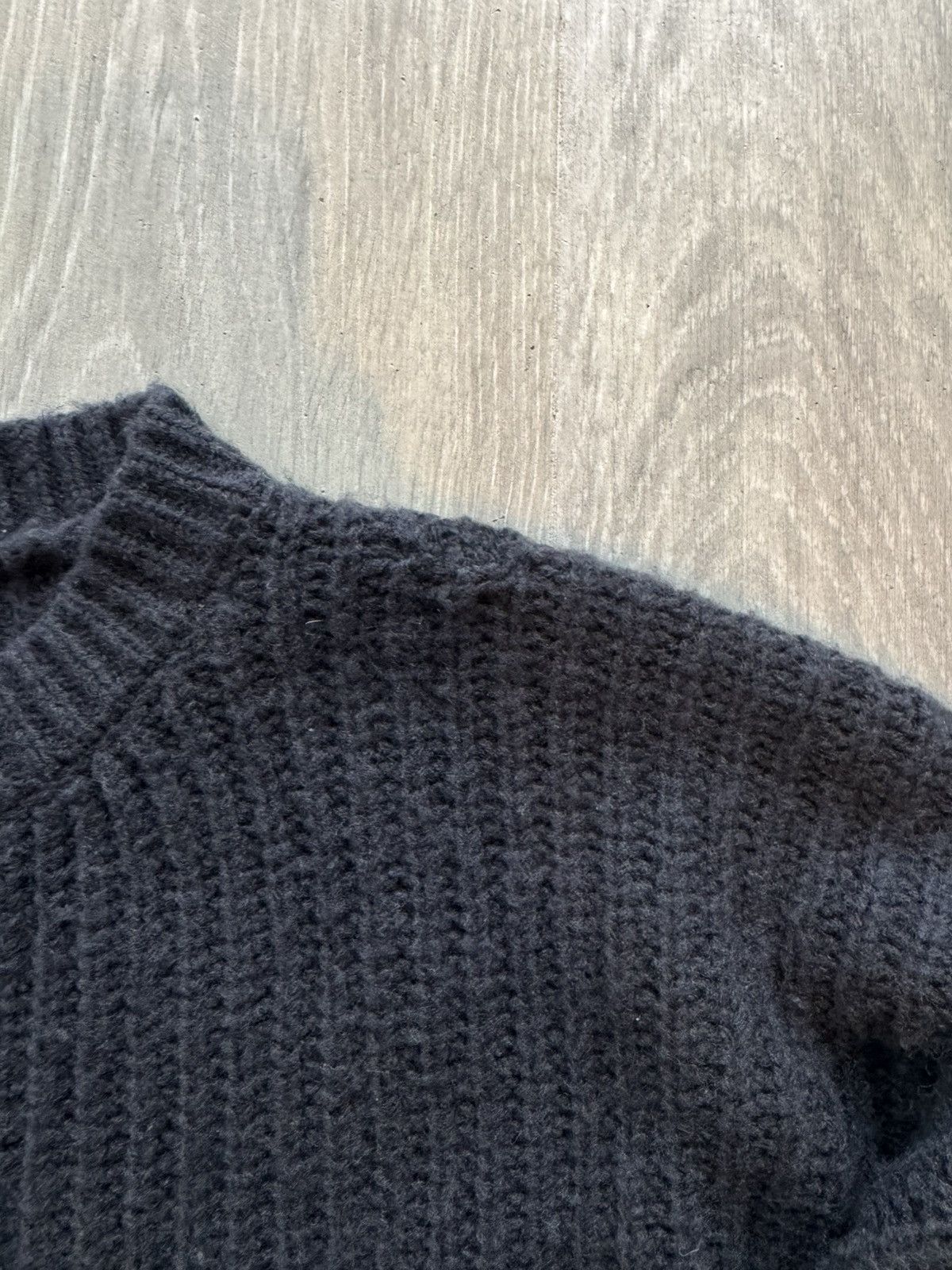 Ojardorf O. FILES Black Interlaced Cardigan Size US L / EU 52-54 / 3 - 6 Thumbnail