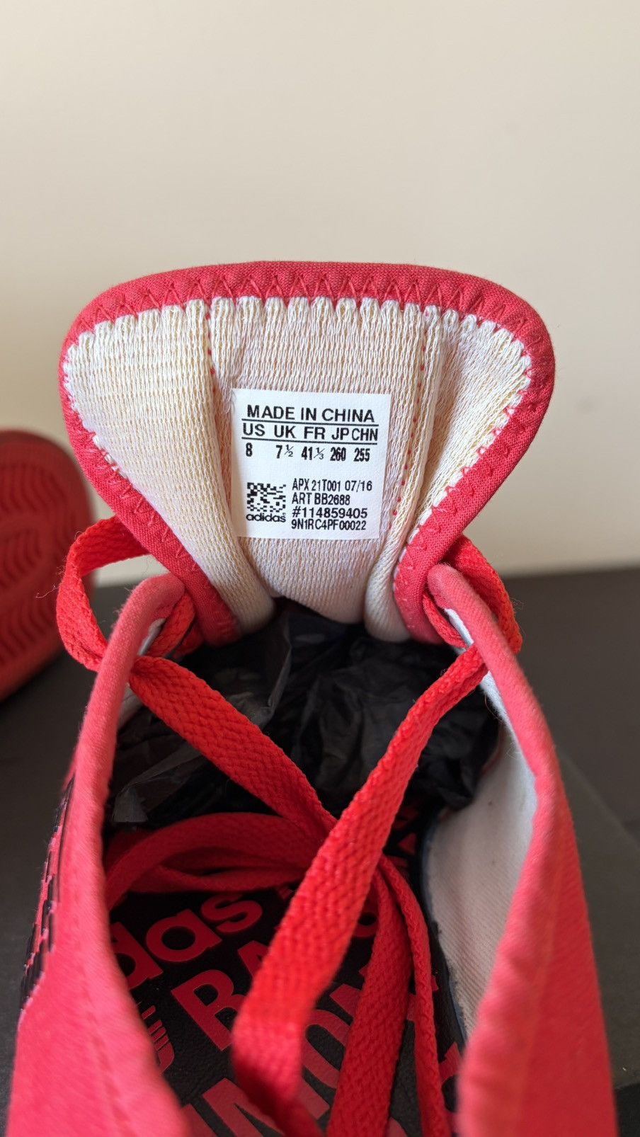 Adidas × Raf Simons Raf Simons x Adidas Matrix Spirit Low – Red Tomato – Size 8 Size US 8 / EU 41 - 7 Thumbnail