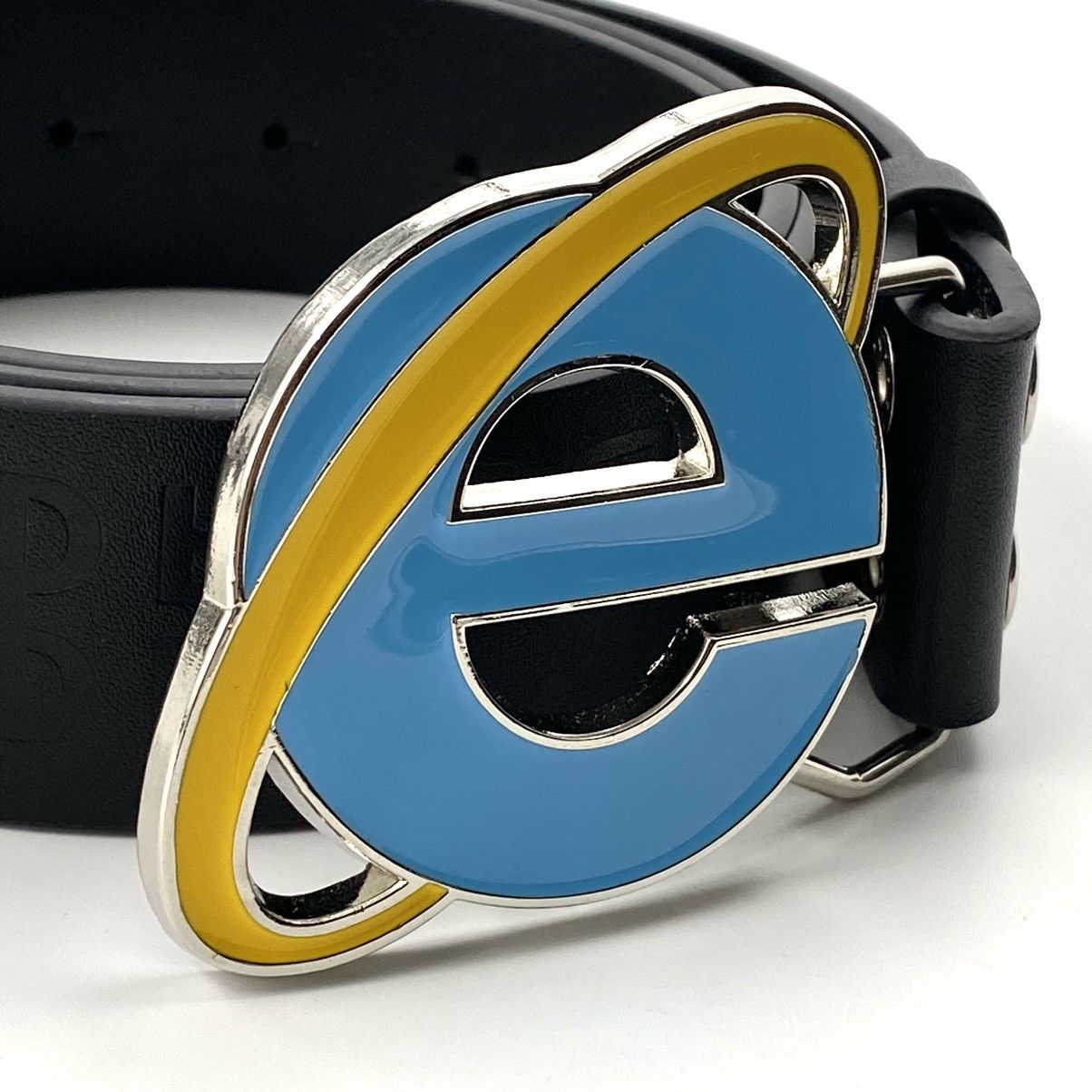 Y2K Internet Explorer Buckle Belt - Ectasy Belt - Etsy