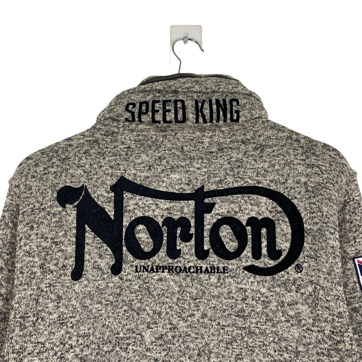 Norton Norton Be It Speed Big Logo Zipper Jacket Size US M / EU 48-50 / 2 - 2 Thumbnail