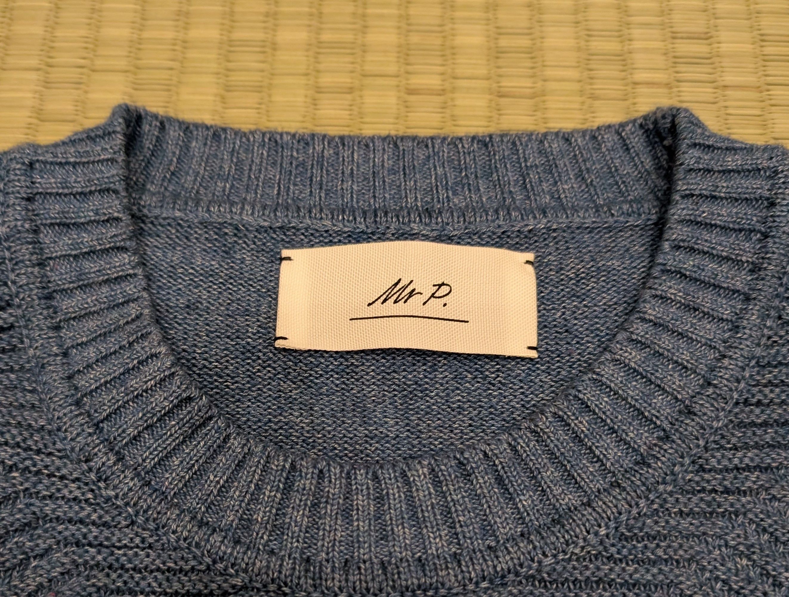 Mr P. Mr. P Ribbed Cotton Sweater Made in Italy Size US L / EU 52-54 / 3 - 3 Thumbnail