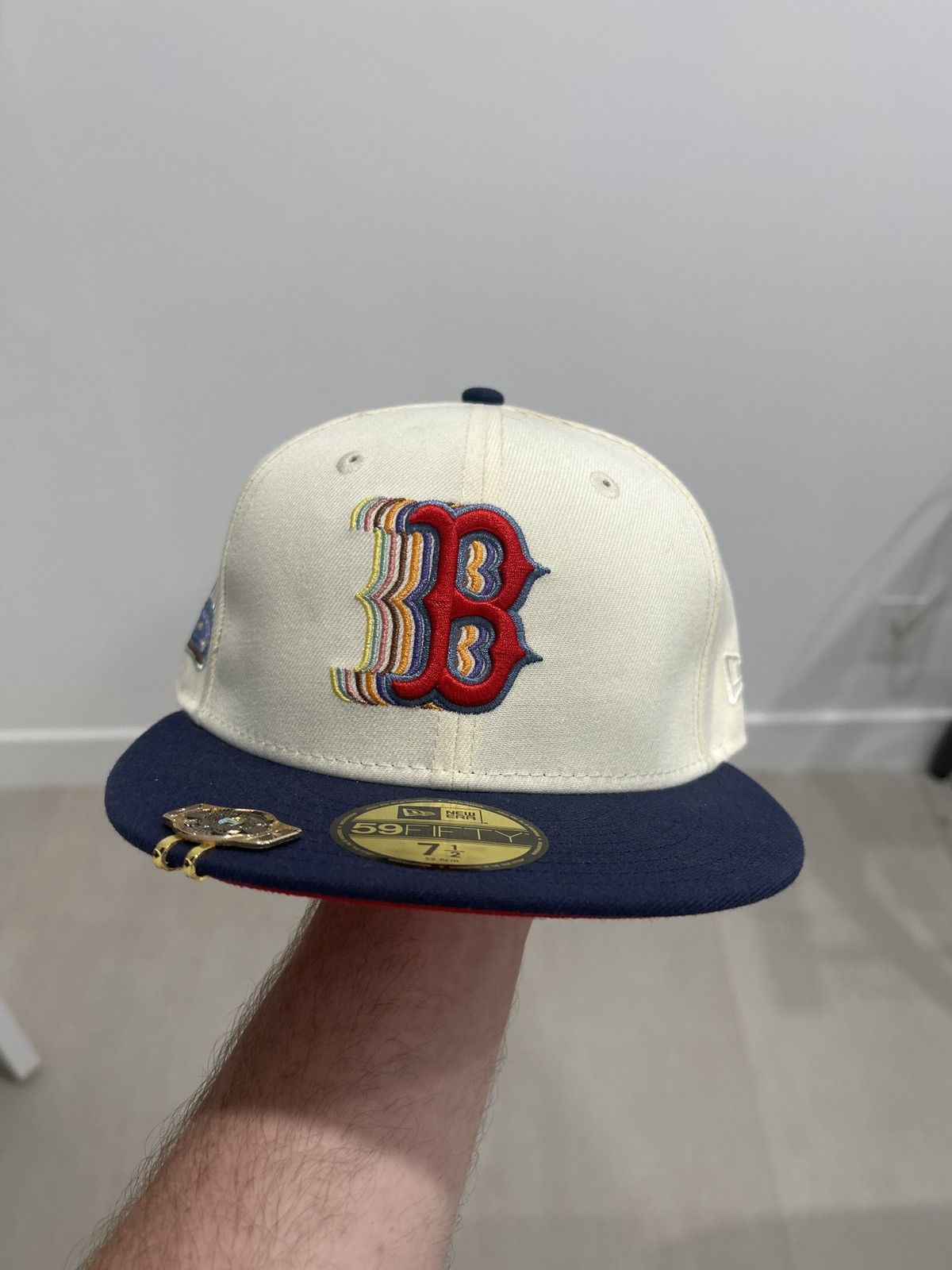 New Era Boston Red Sox Fitted Size ONE SIZE - 1 Thumbnail