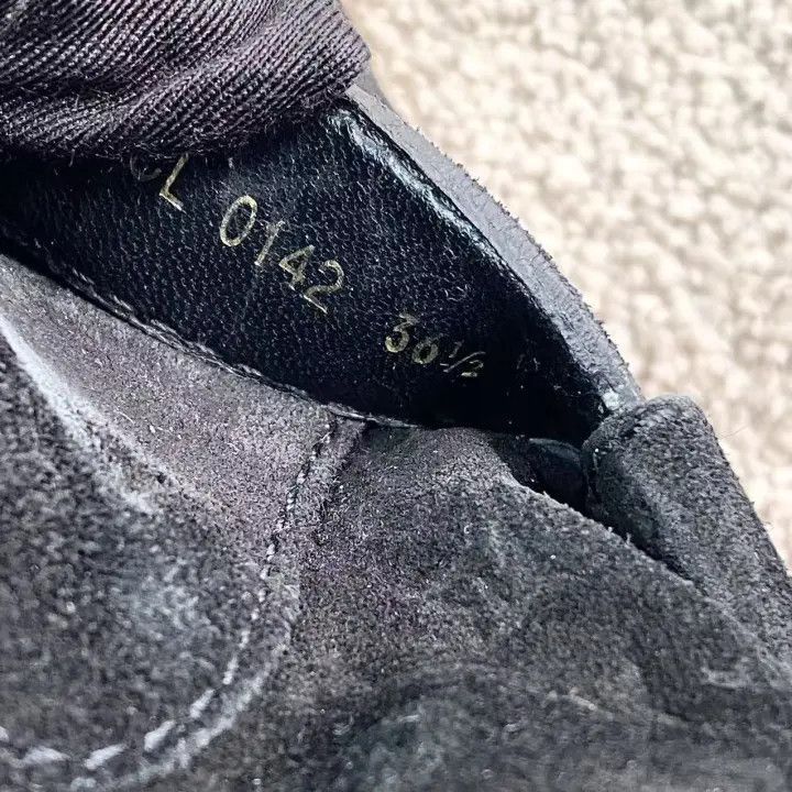 Louis Vuitton Louis Vuitton Black Fur Lined Fashion Boots -2508 Size US 6 / IT 36 - 7 Thumbnail